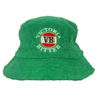 VICTORIA BITTER GREEN TERRY TOWEL BUCKET HAT