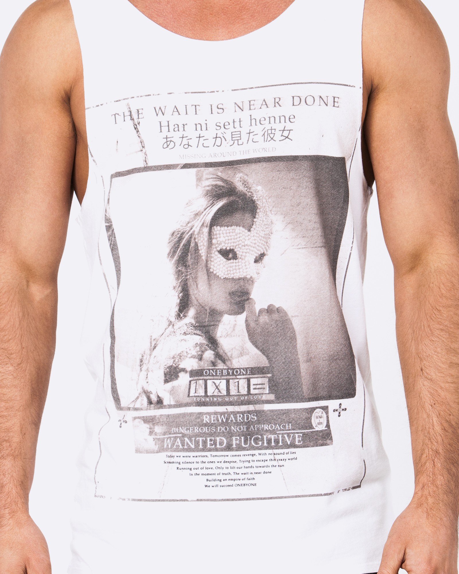 HAVE YOU SEEN HER WHITE SINGLET