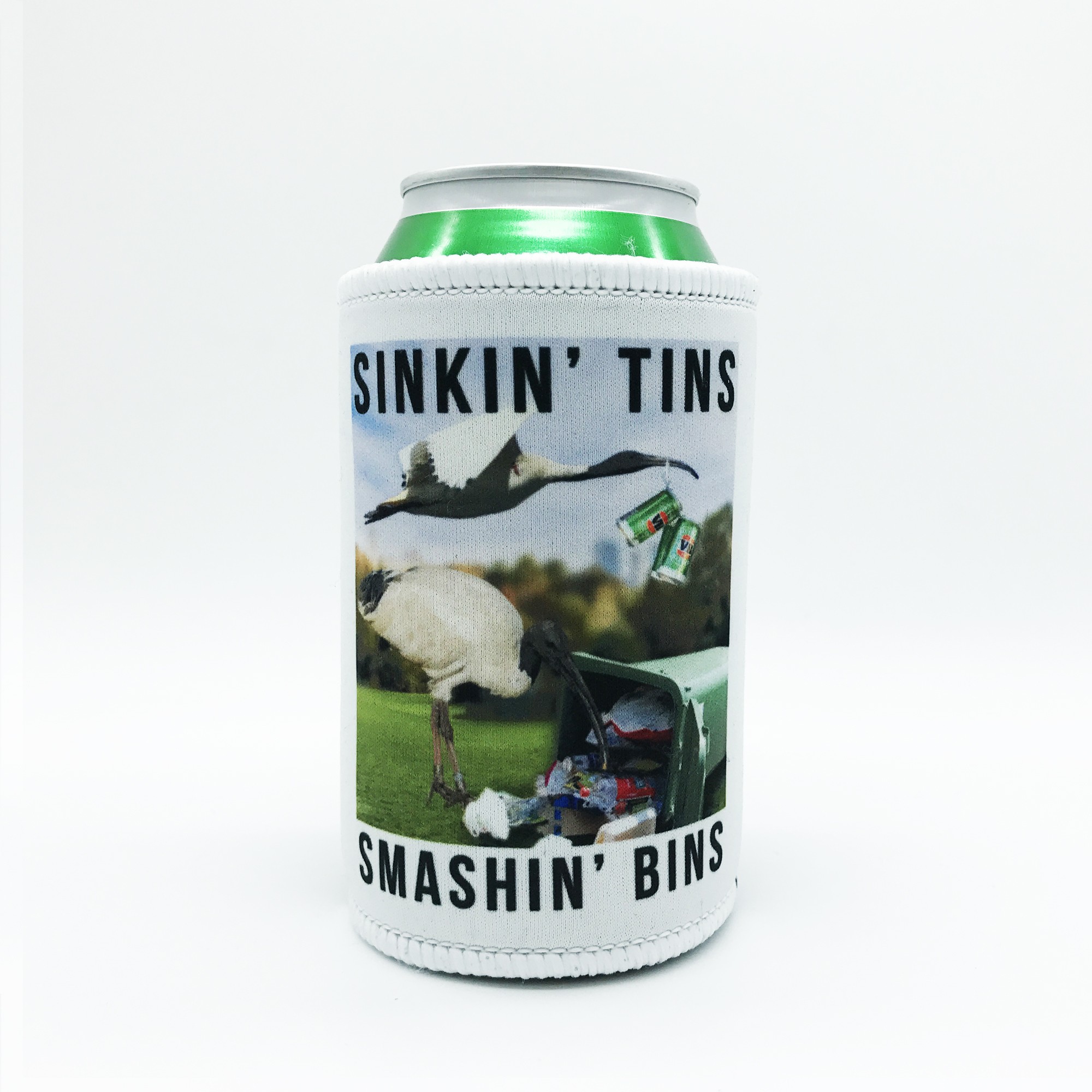 BIN CHICKEN STUBBY HOLDER