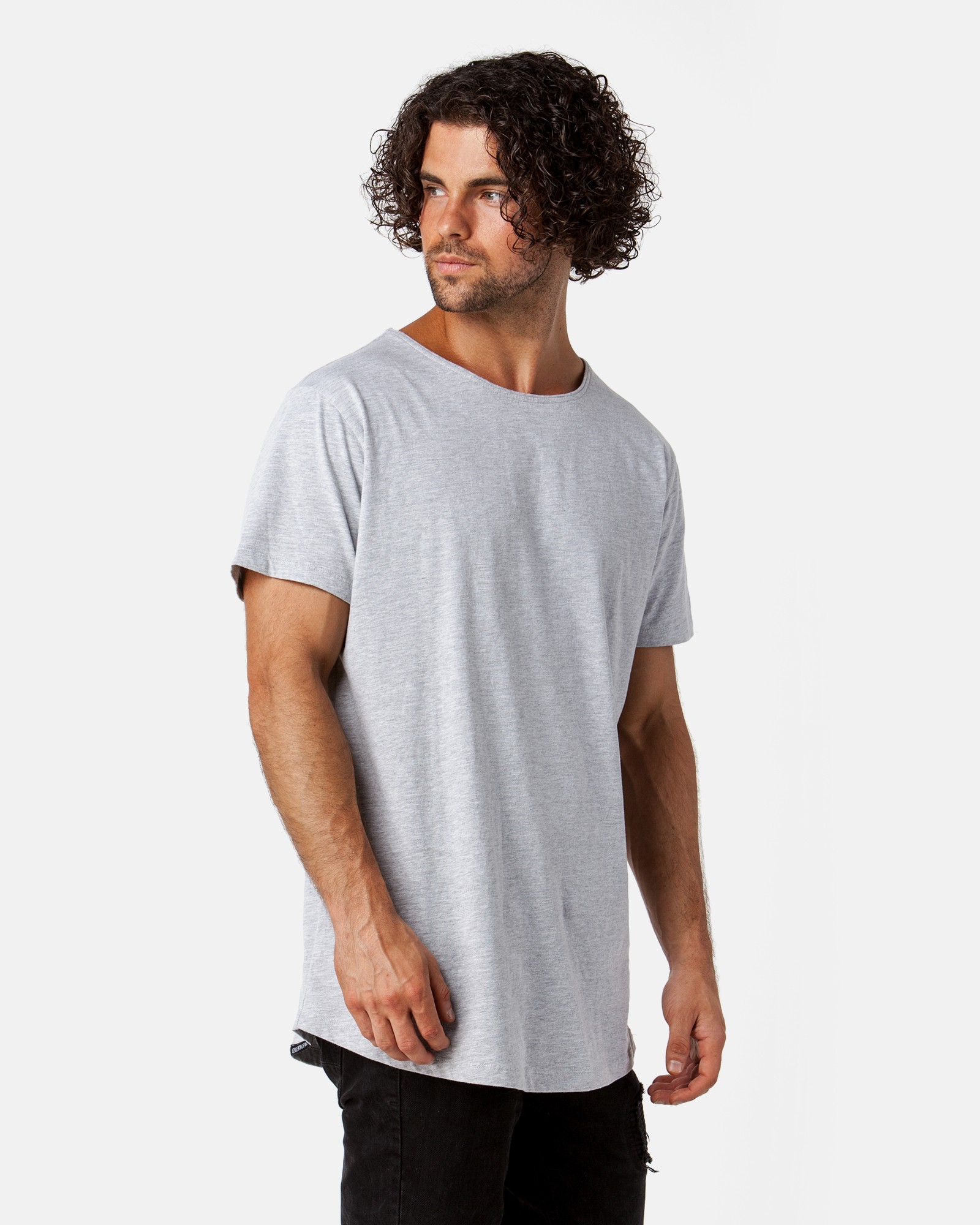 CLASSIC MARBLE GREY TEE