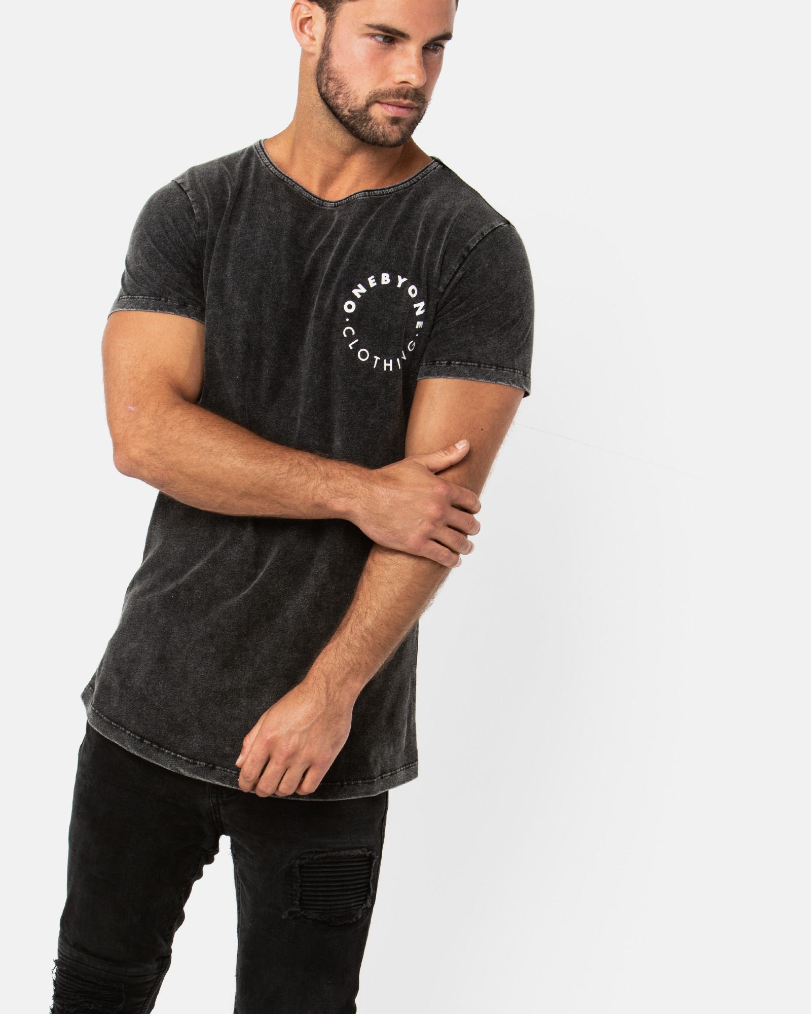 HERITAGE ACID BLACK TEE