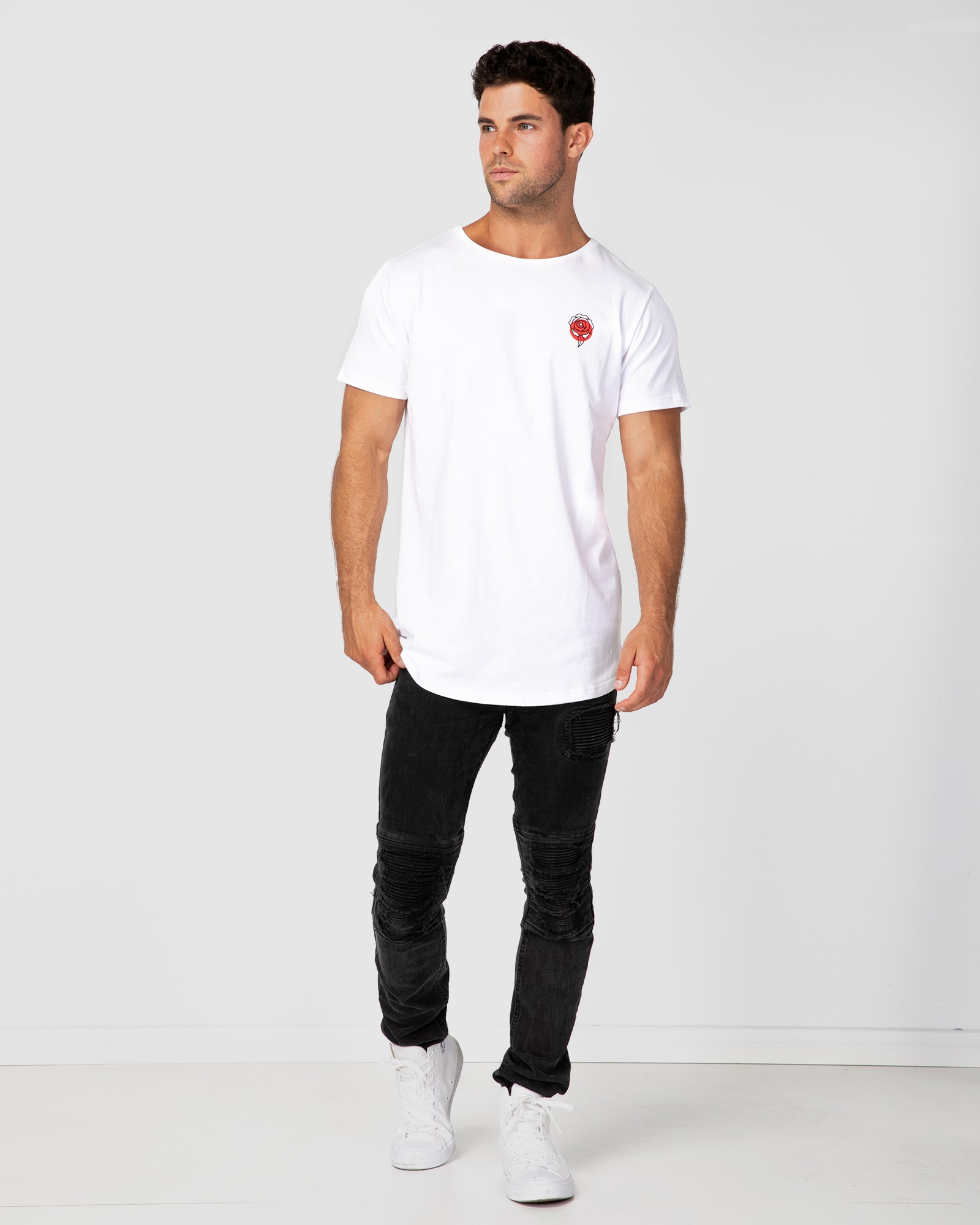 PETALS WHITE TEE