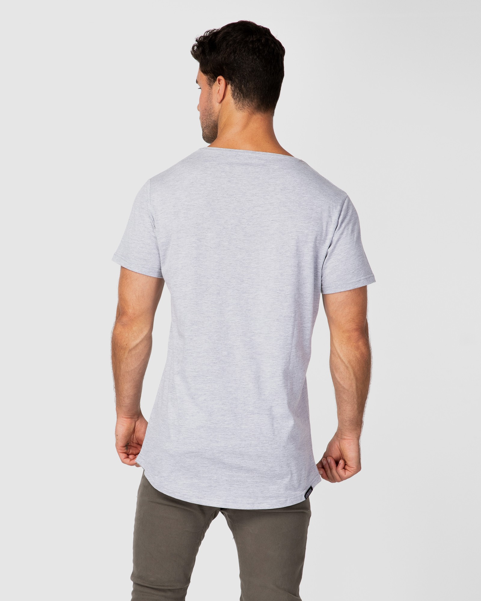 GETAWAY MARBLE GREY TEE