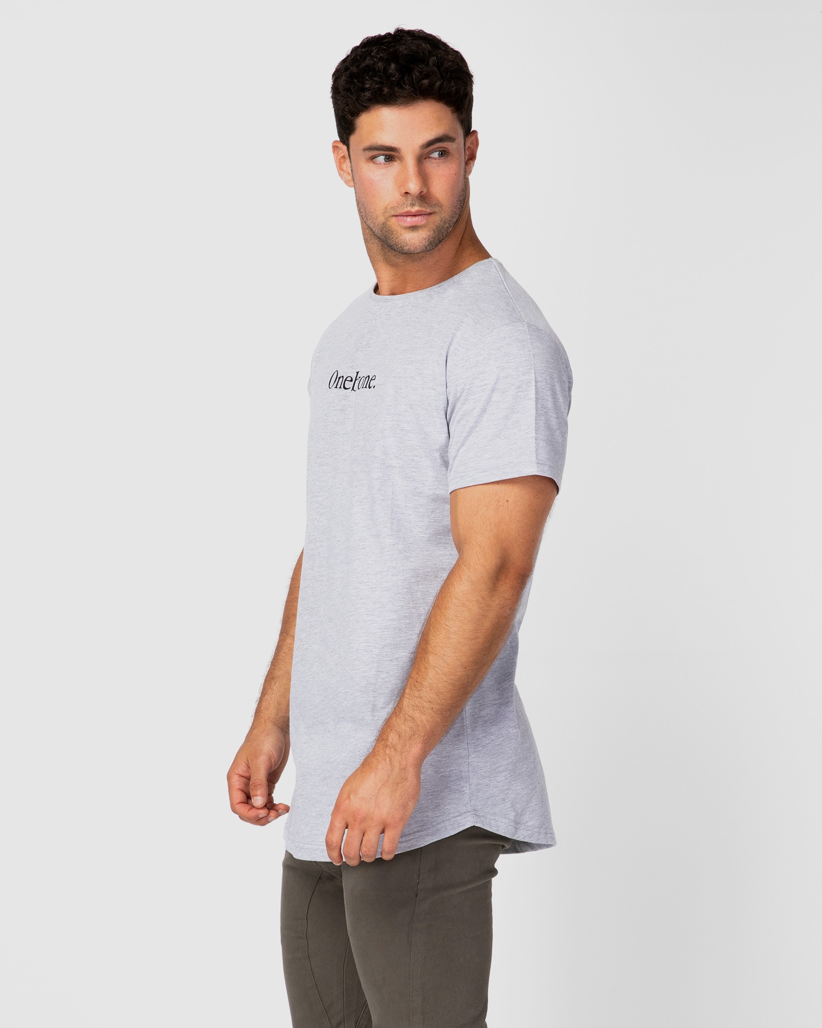 GETAWAY MARBLE GREY TEE