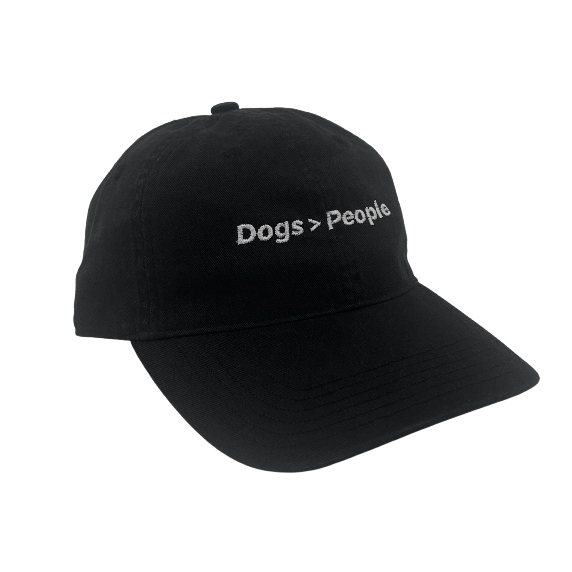 DOGS ARE BETTER VINTAGE WASHED DAD HAT