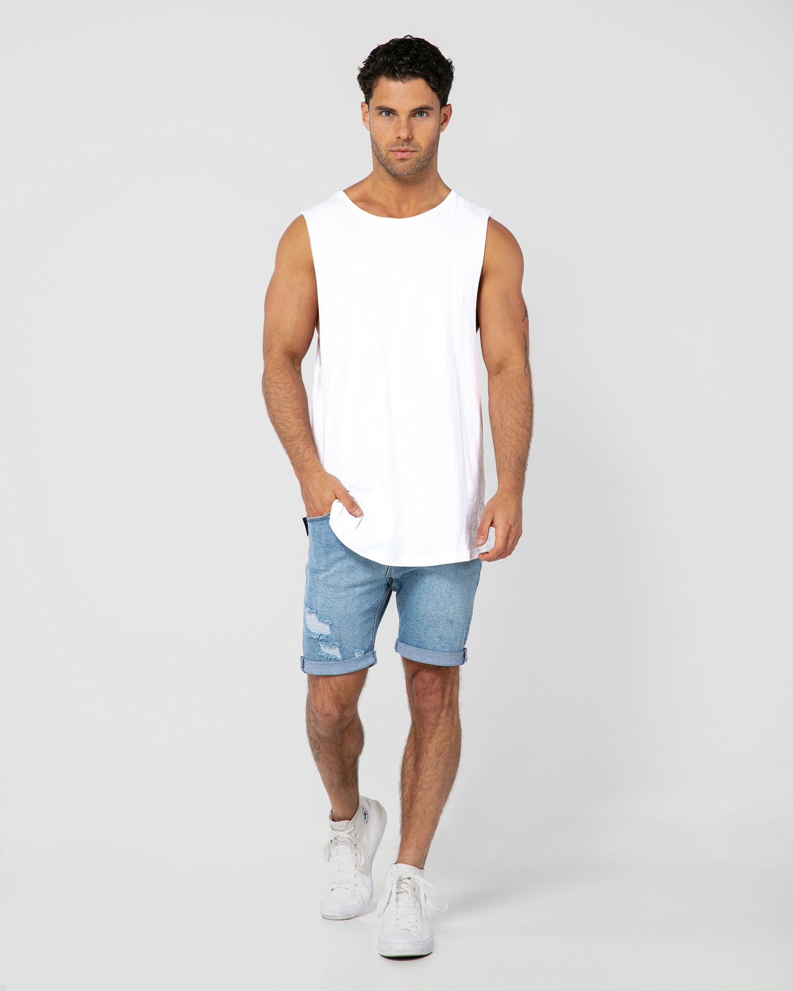 CLASSIC WHITE TANK