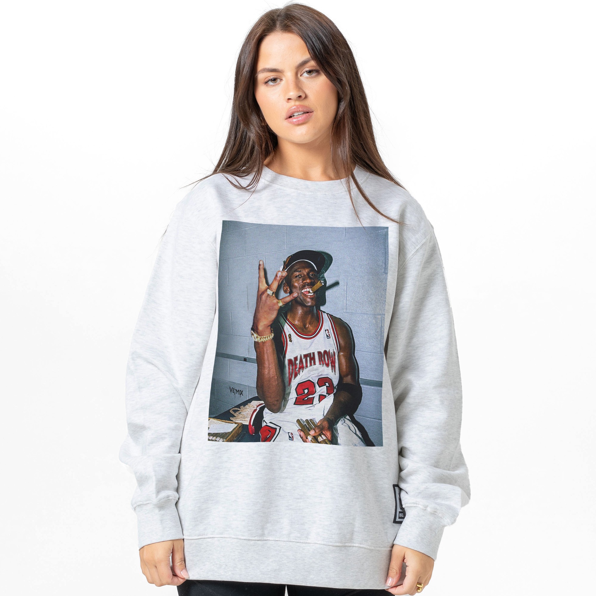 GOATS WHITE MARLE CREW