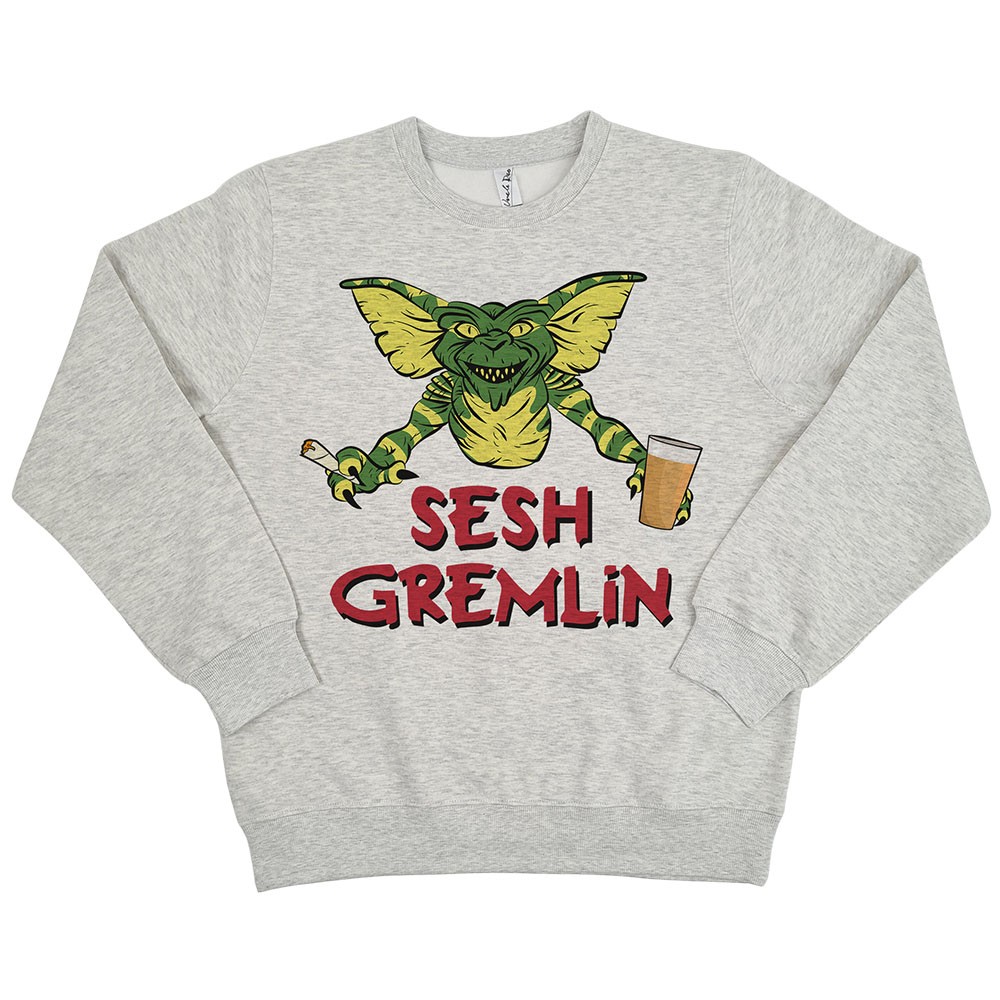 SESH GREMLIN WHITE MARLE CREW