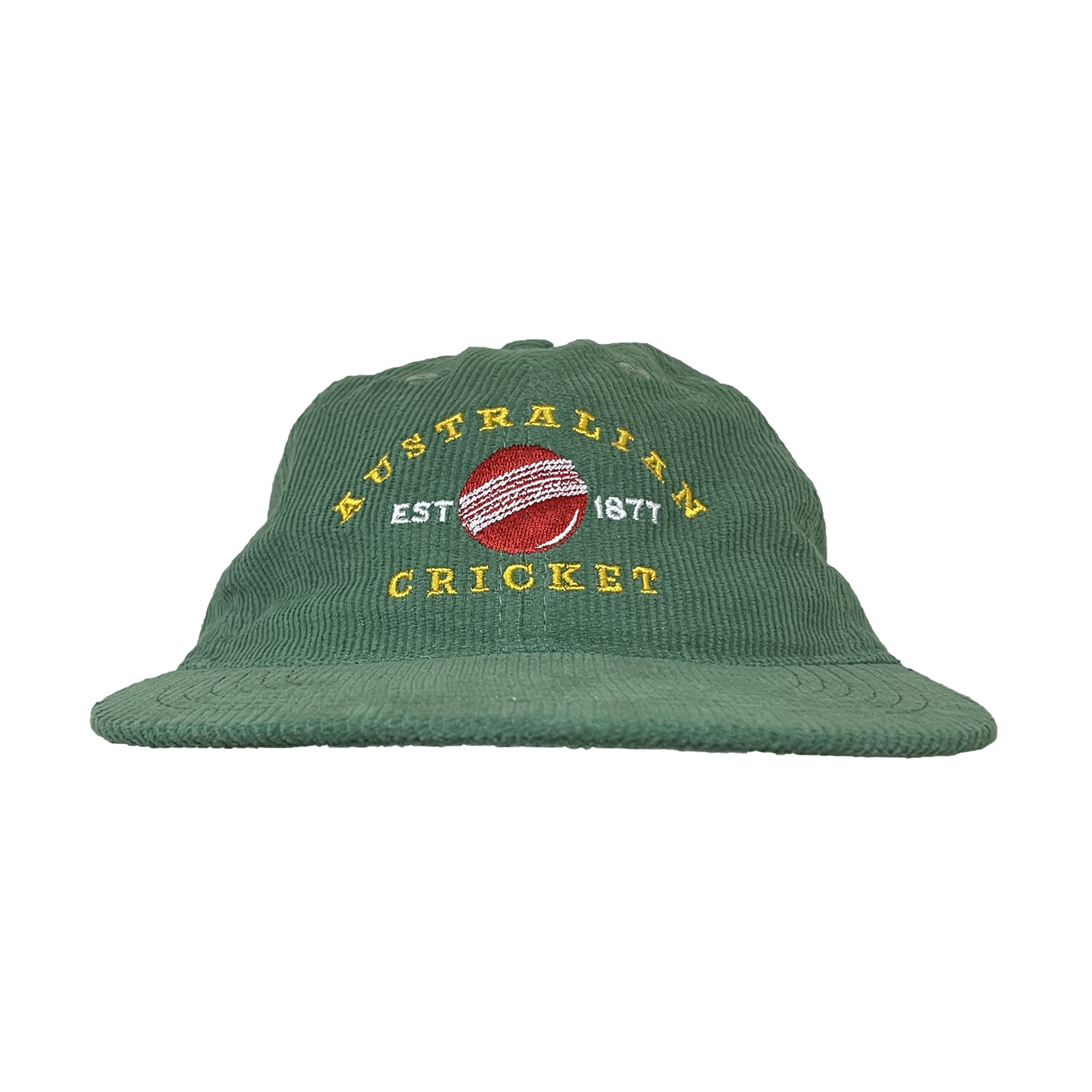 AUSTRALIAN CRICKET GREEN CORD HAT