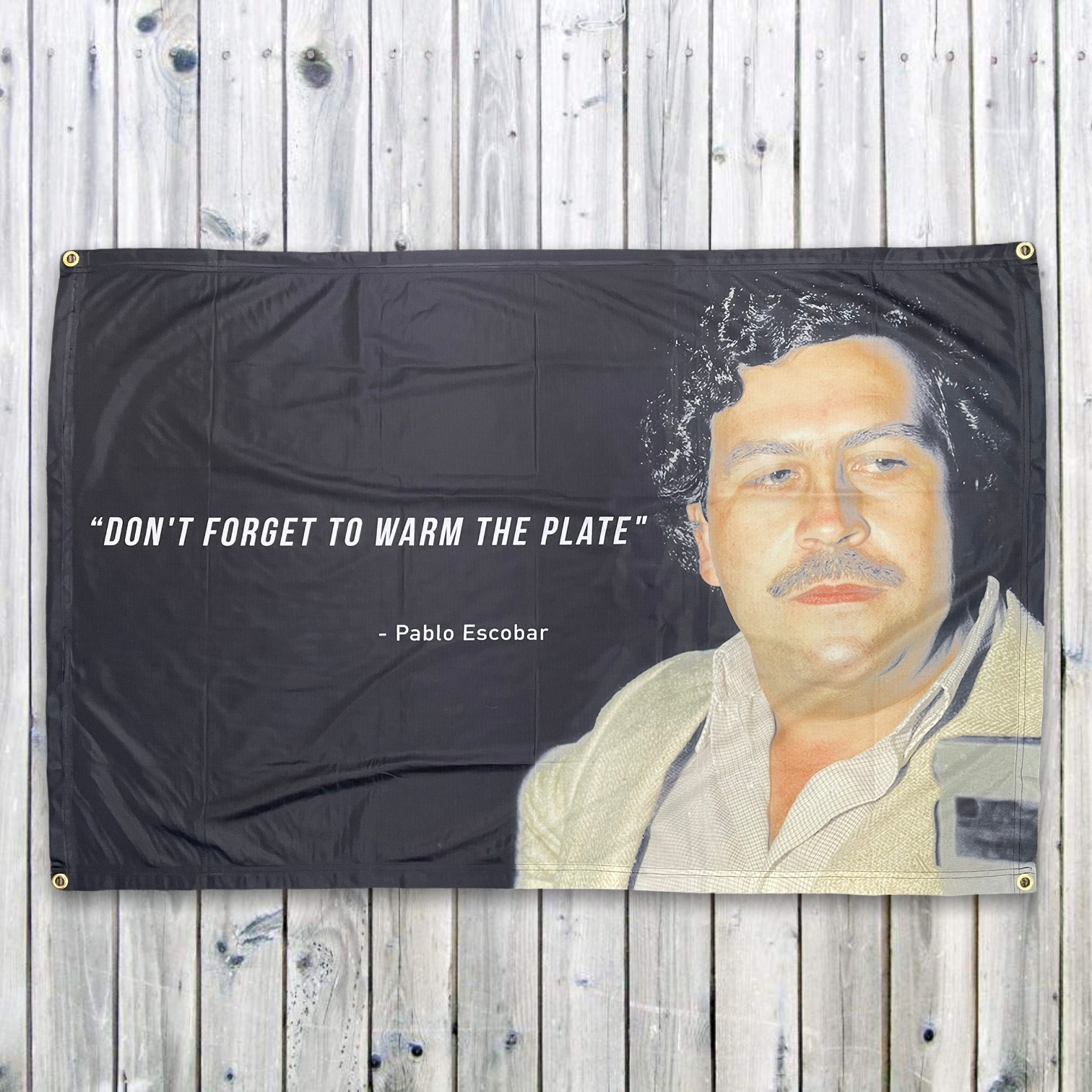 WARM THE PLATE WALL HANGING