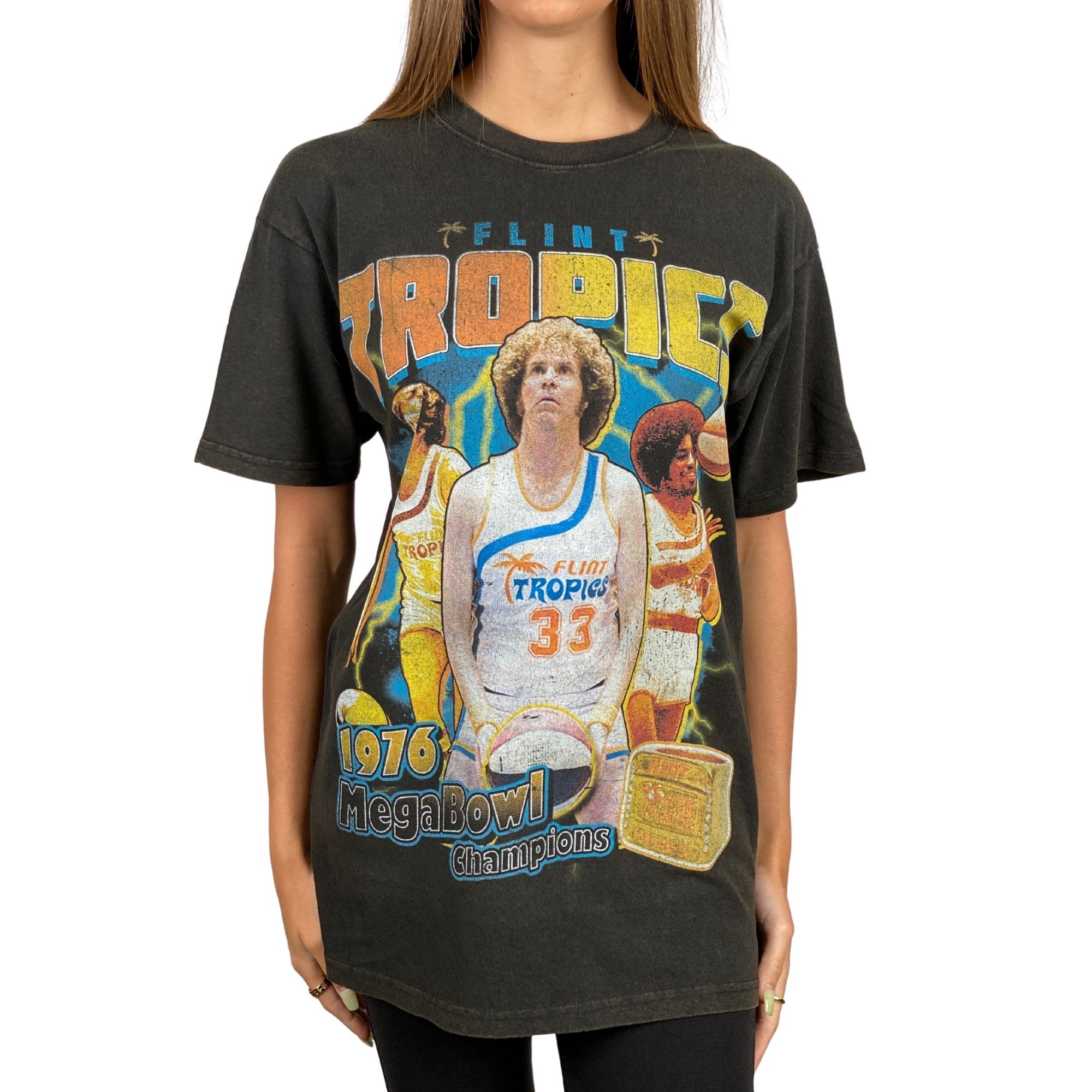 VINTAGE FLINT TROPICS CHAMPIONSHIP T-SHIRT