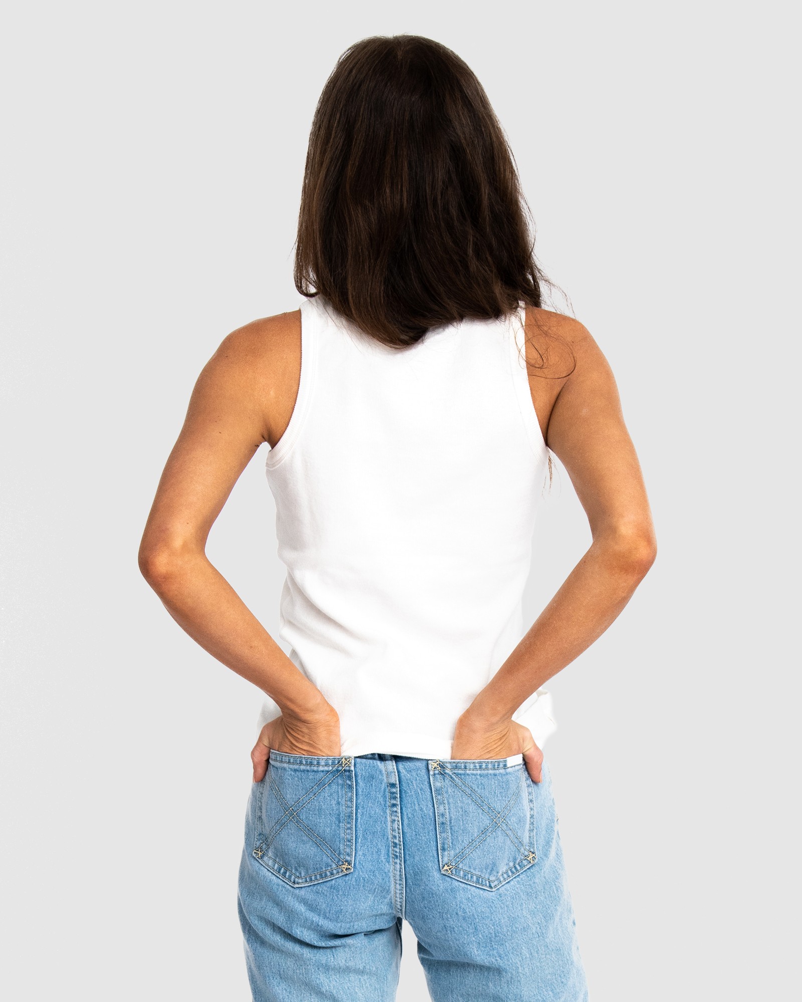 LUNA WHITE SINGLET