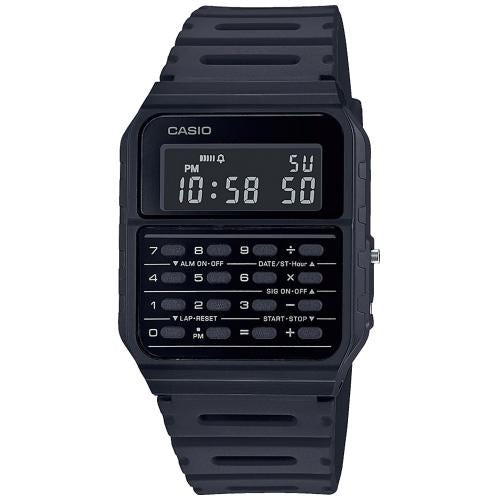 BLACK CALCULATOR WATCH