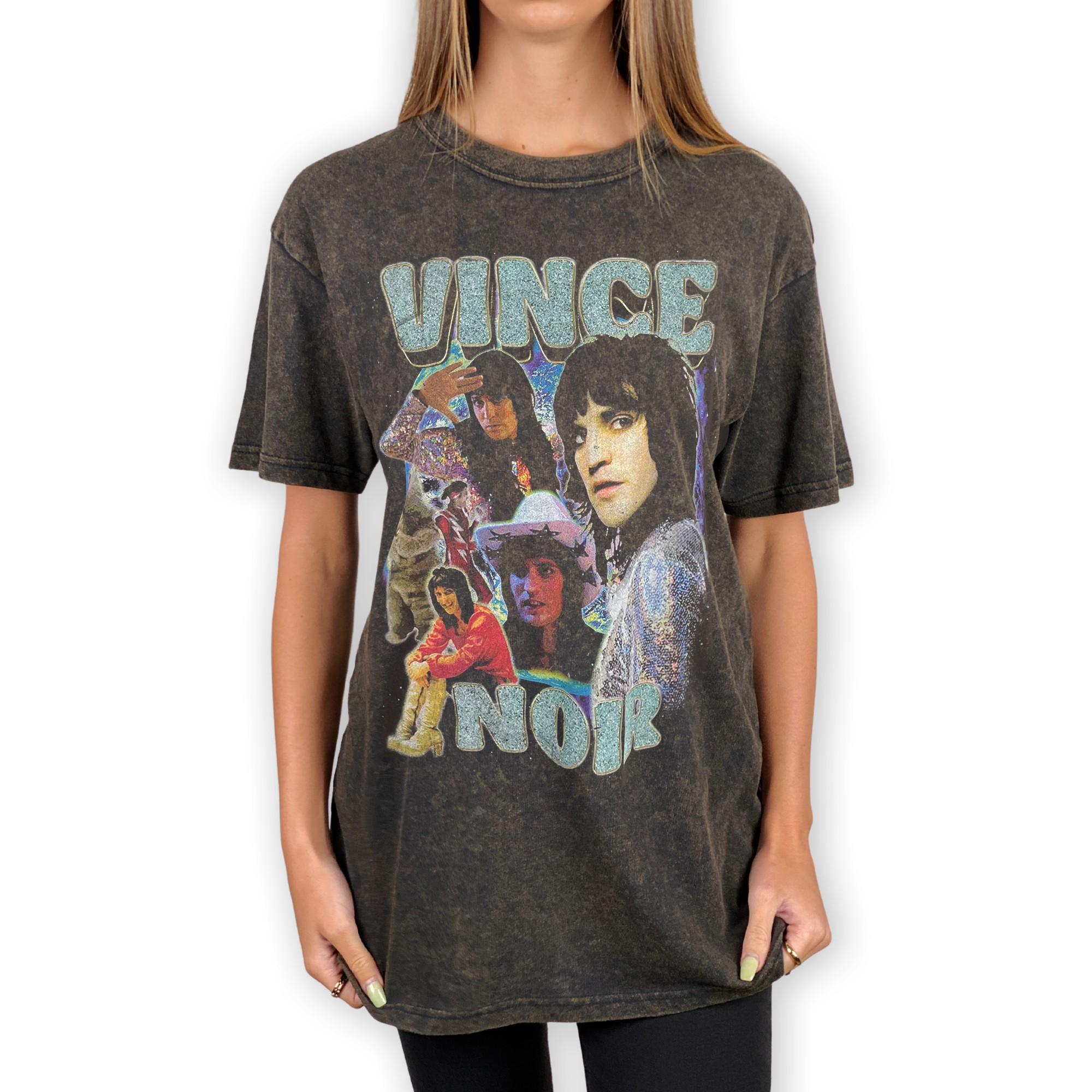 VINTAGE VINCE NOIR T-SHIRT