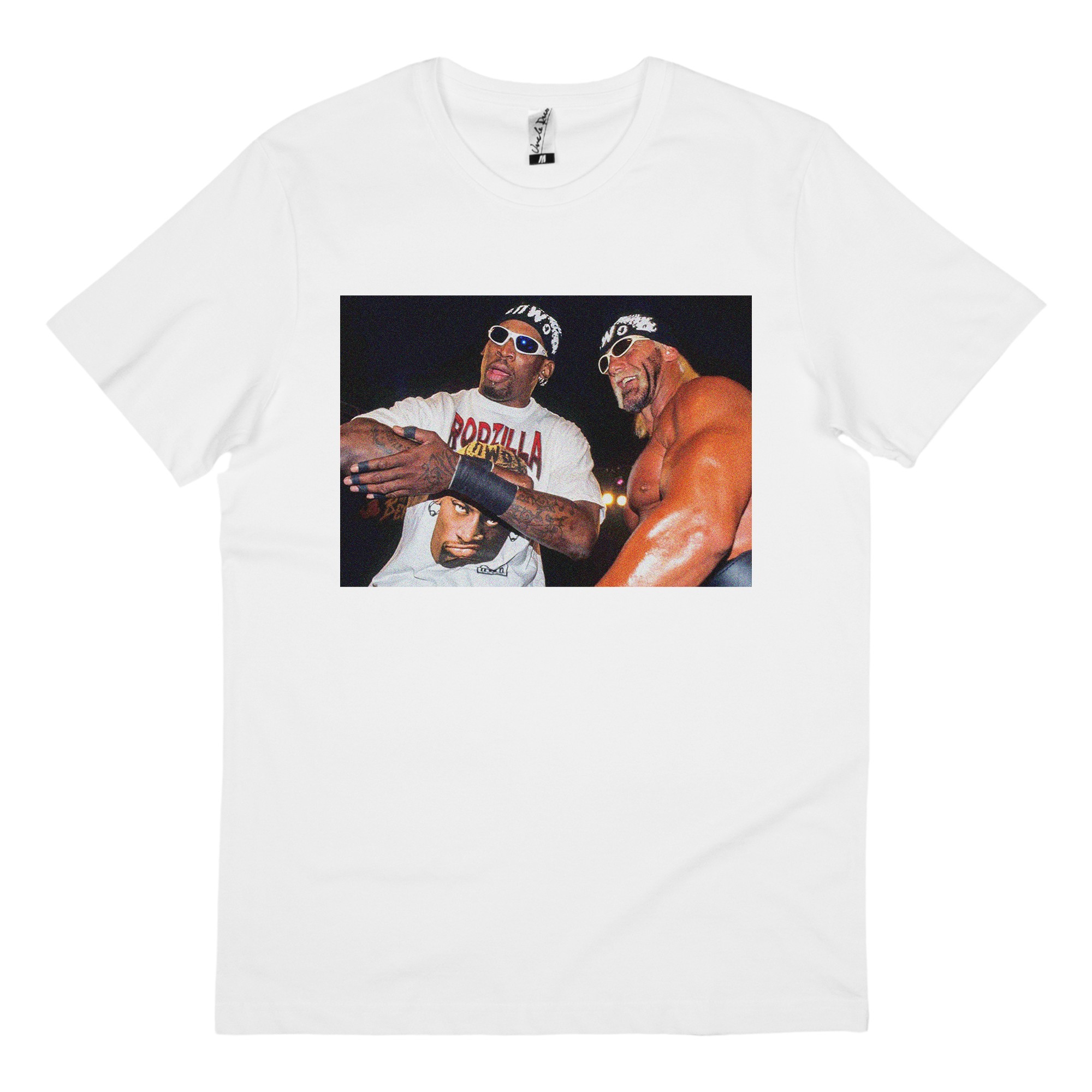 WRESTLING RODMAN WHITE TEE