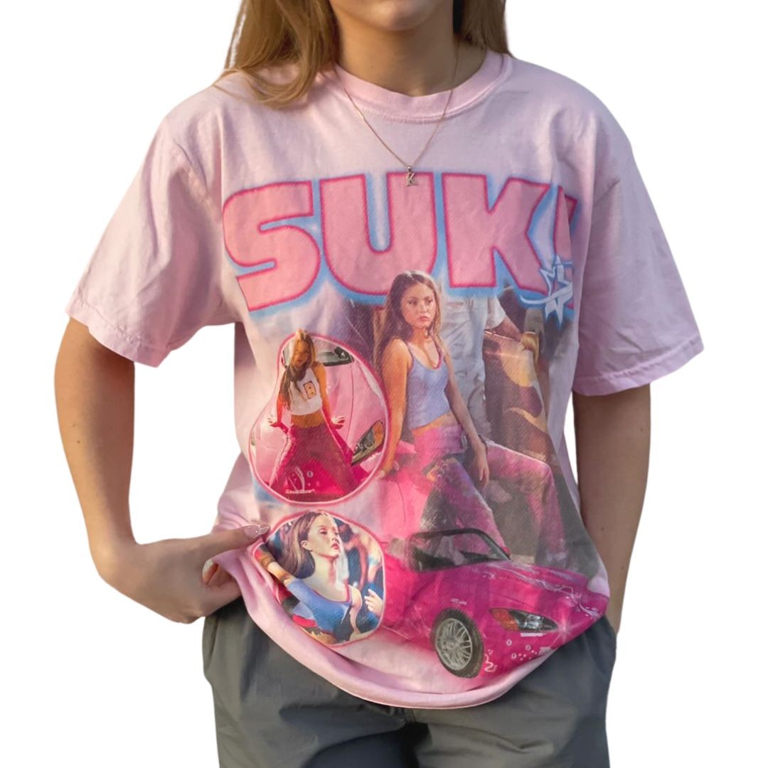 VINTAGE PINK SUKI T-SHIRT