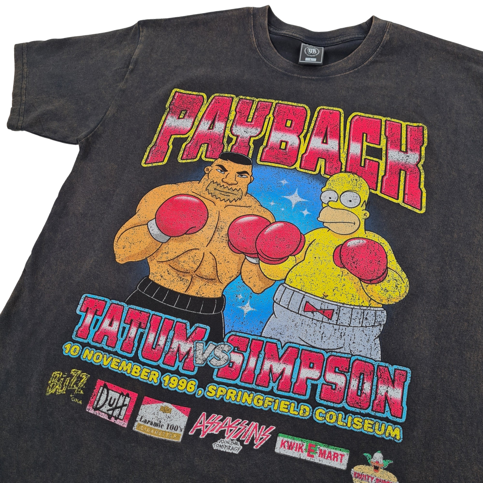 VINTAGE PAYBACK BOXING T-SHIRT