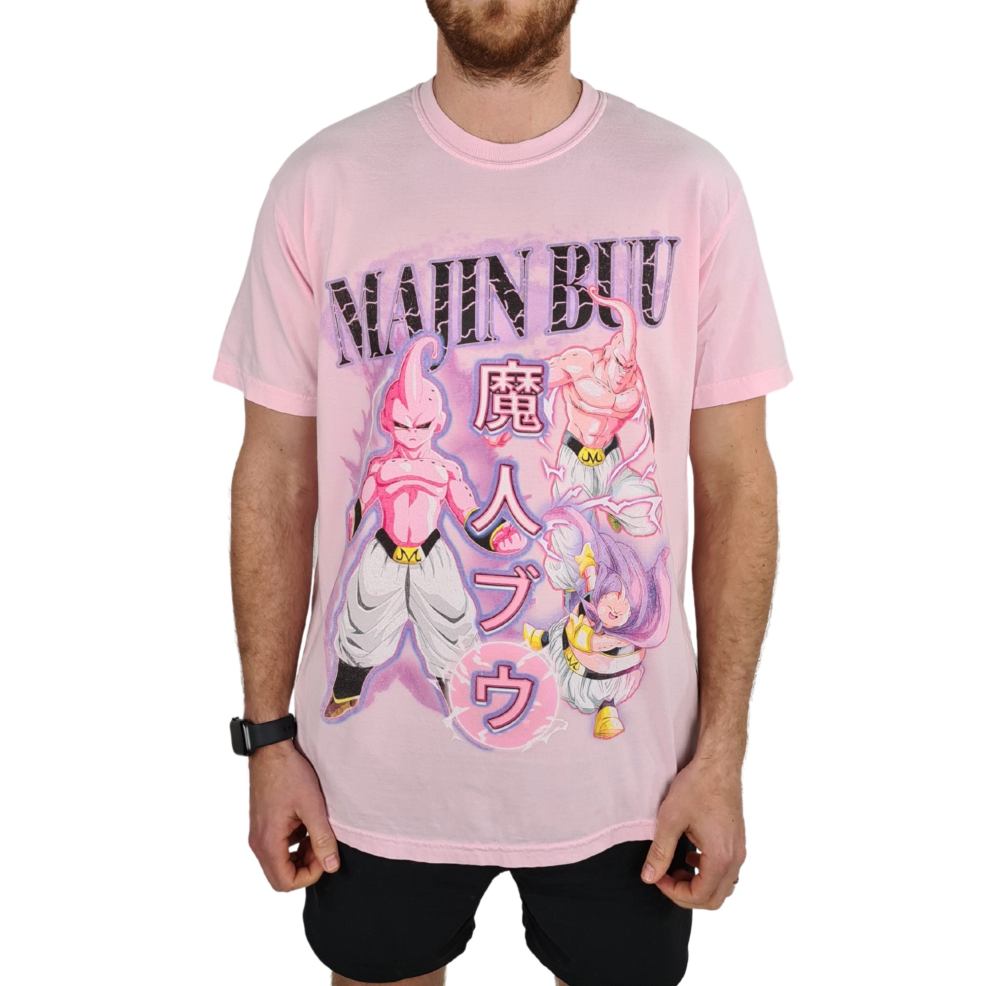 VINTAGE MAJIN BUU PINK T-SHIRT