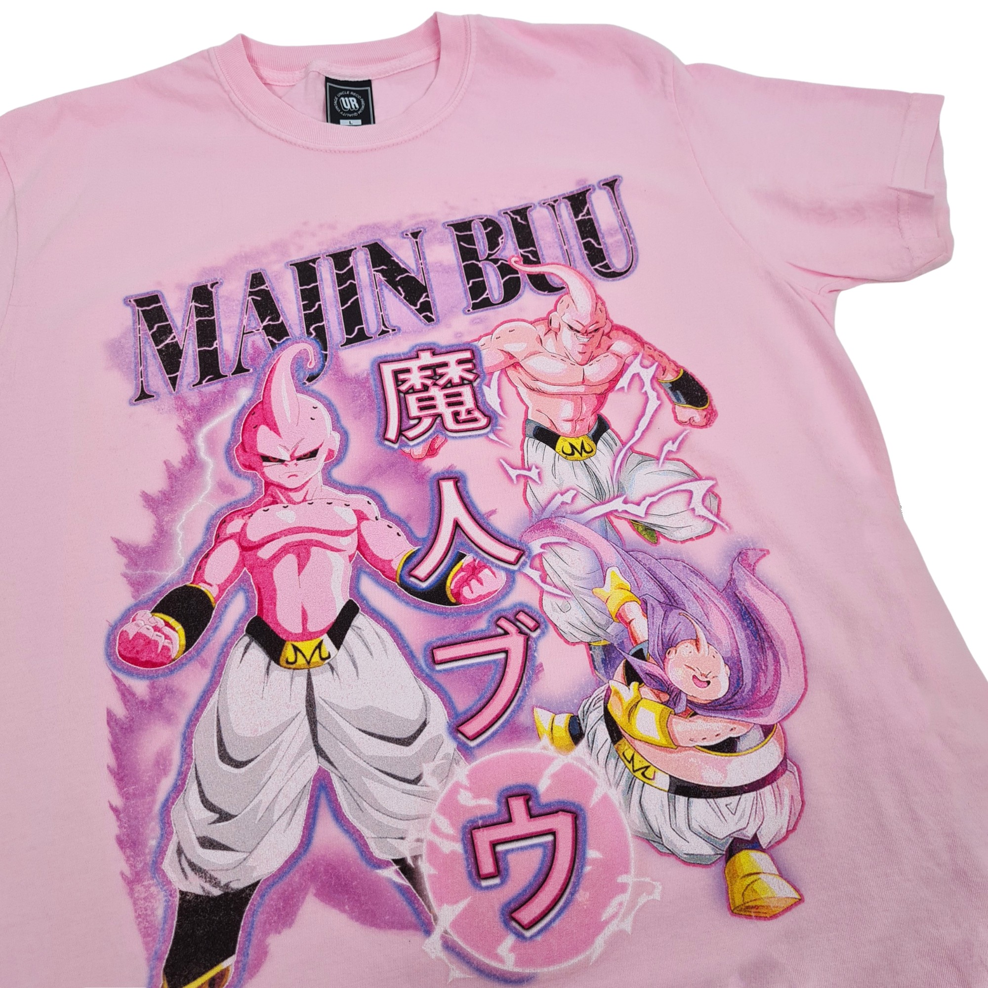 VINTAGE MAJIN BUU PINK T-SHIRT