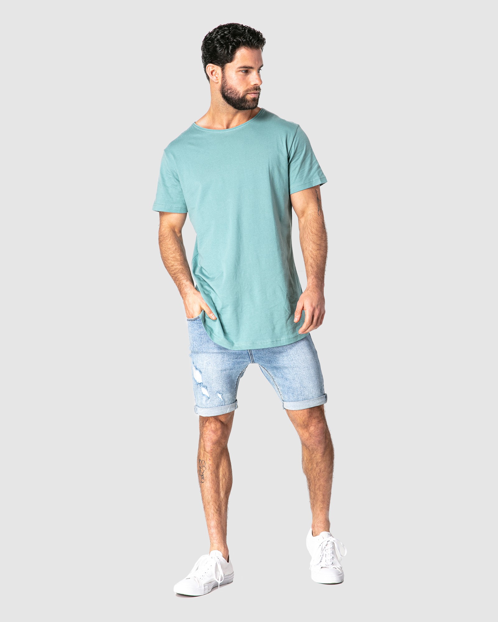 CLASSIC OCEAN BLUE TEE