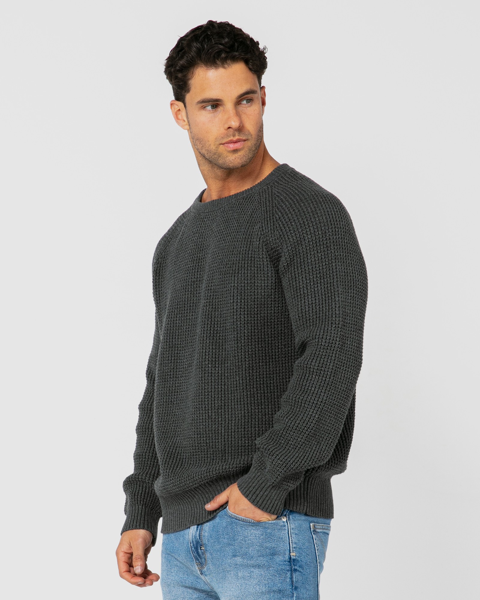 UNITE GREY KNIT JUMPER