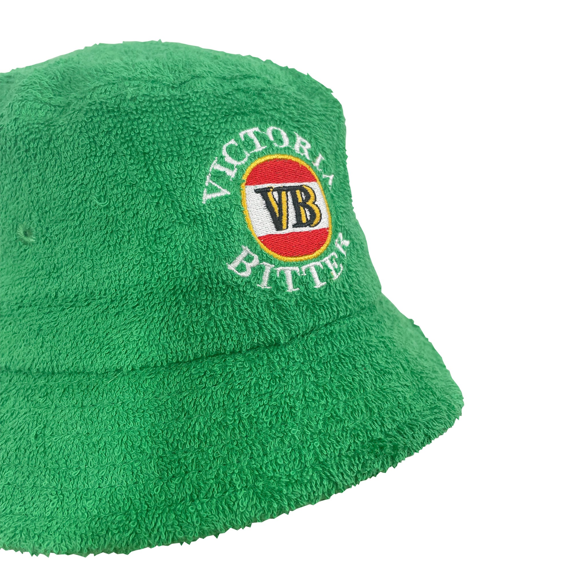 VICTORIA BITTER GREEN TERRY TOWEL BUCKET HAT