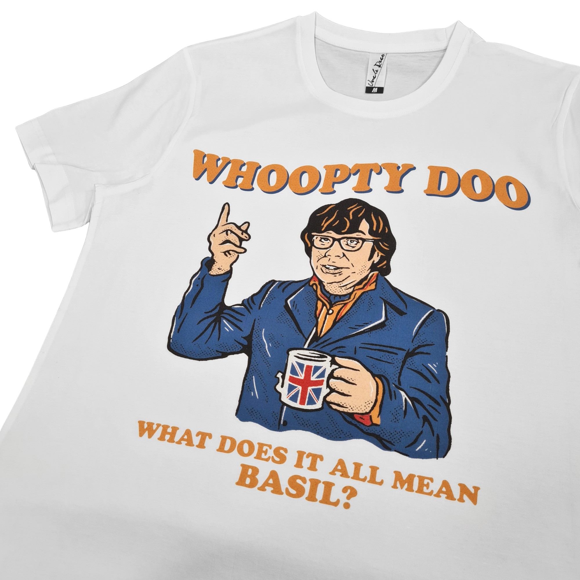 WHOOPTY DOO BASIL WHITE TEE