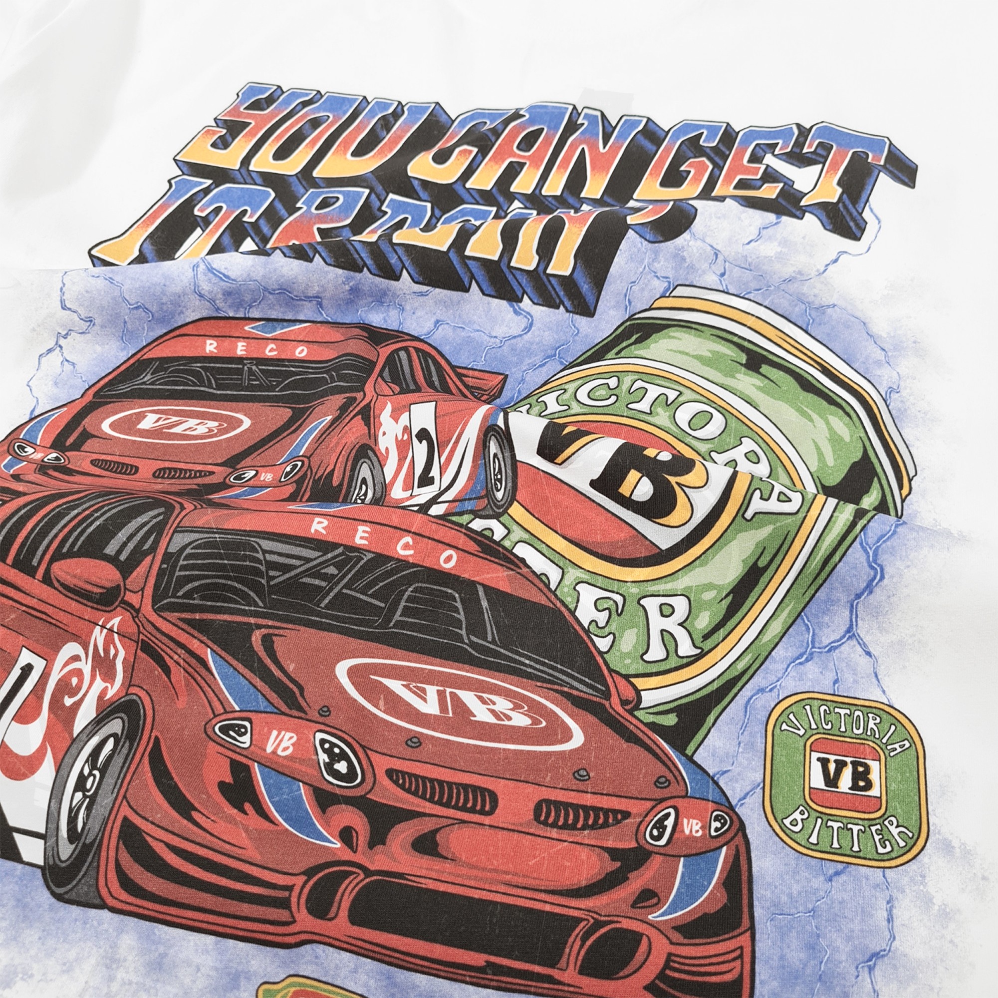 OFF WHITE GET IT RACIN T-SHIRT