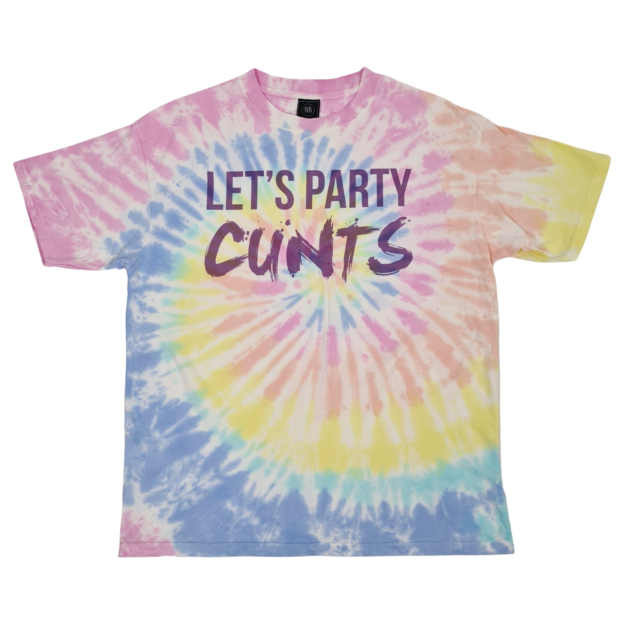 LETS PARTY TIE DYE T-SHIRT