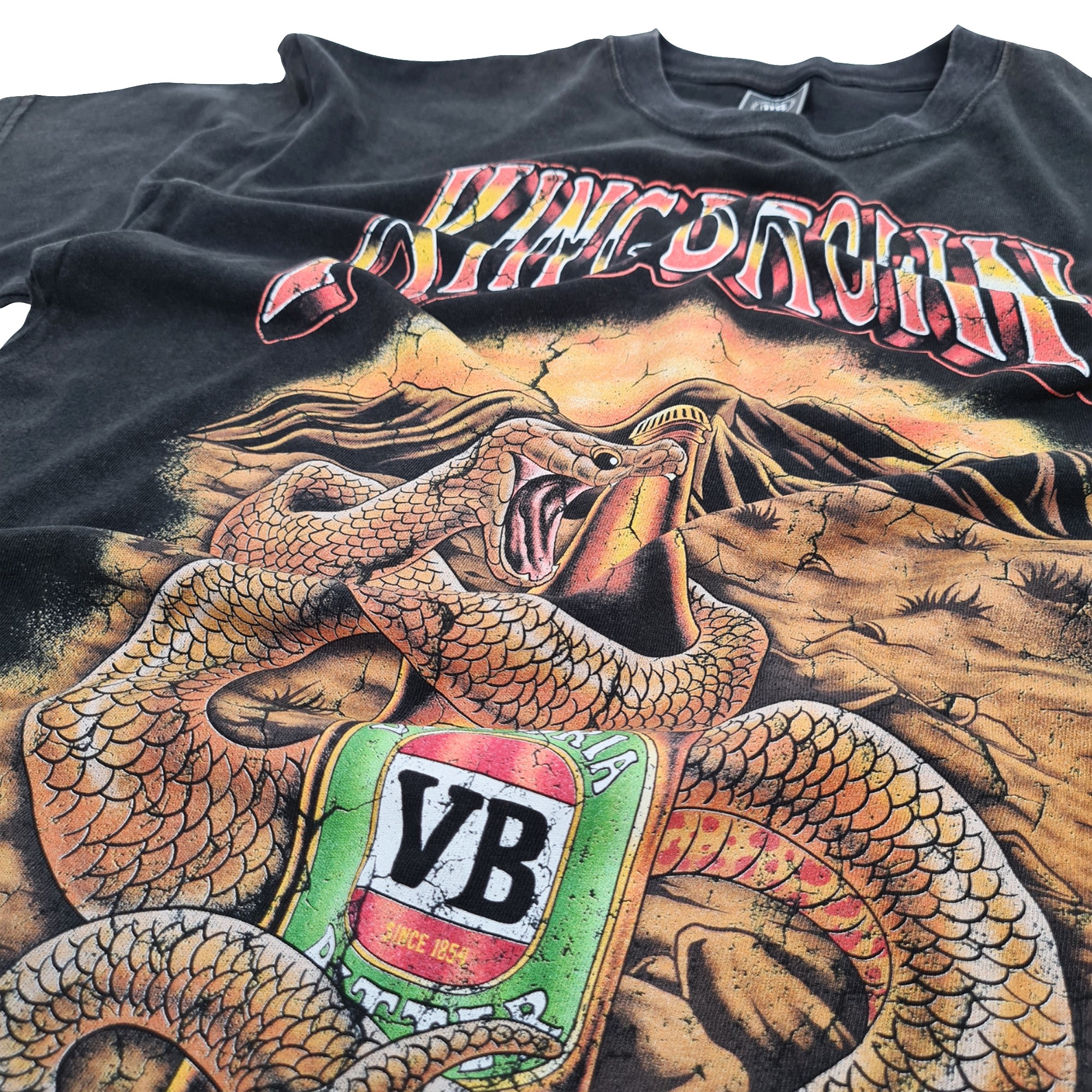 VINTAGE KING BROWN T-SHIRT