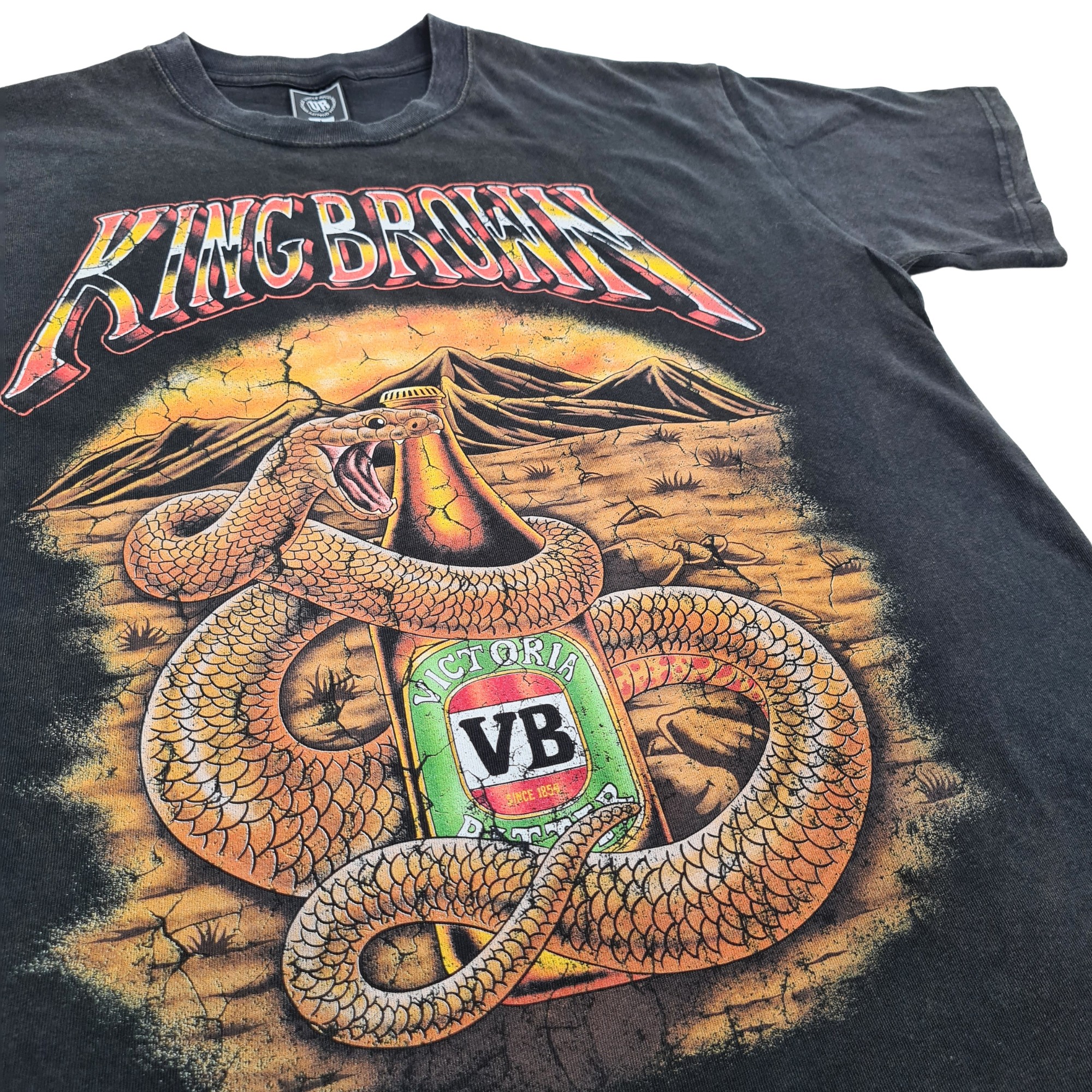 VINTAGE KING BROWN T-SHIRT