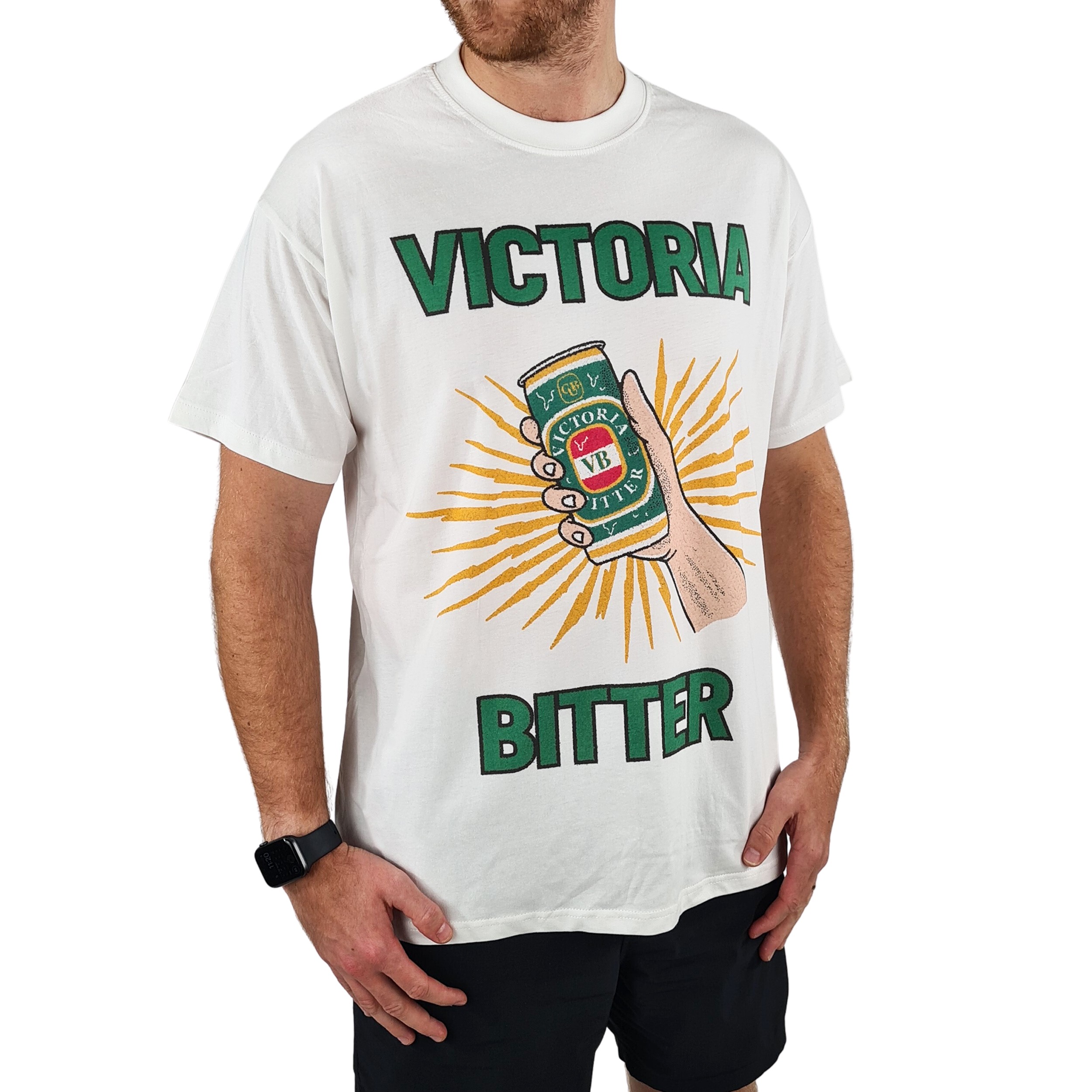 OFF WHITE BIG COLD BEER VINTAGE T-SHIRT