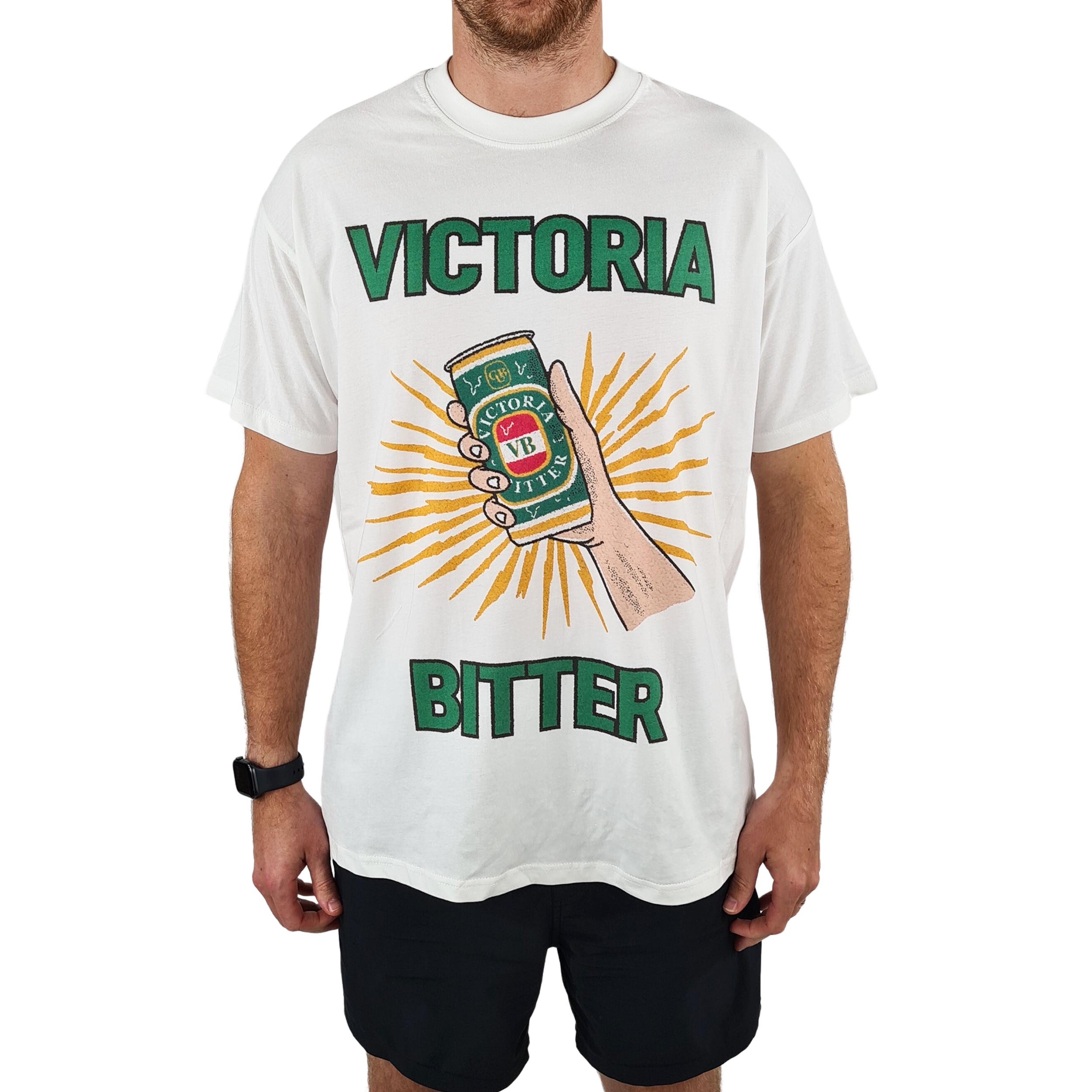 OFF WHITE BIG COLD BEER VINTAGE T-SHIRT