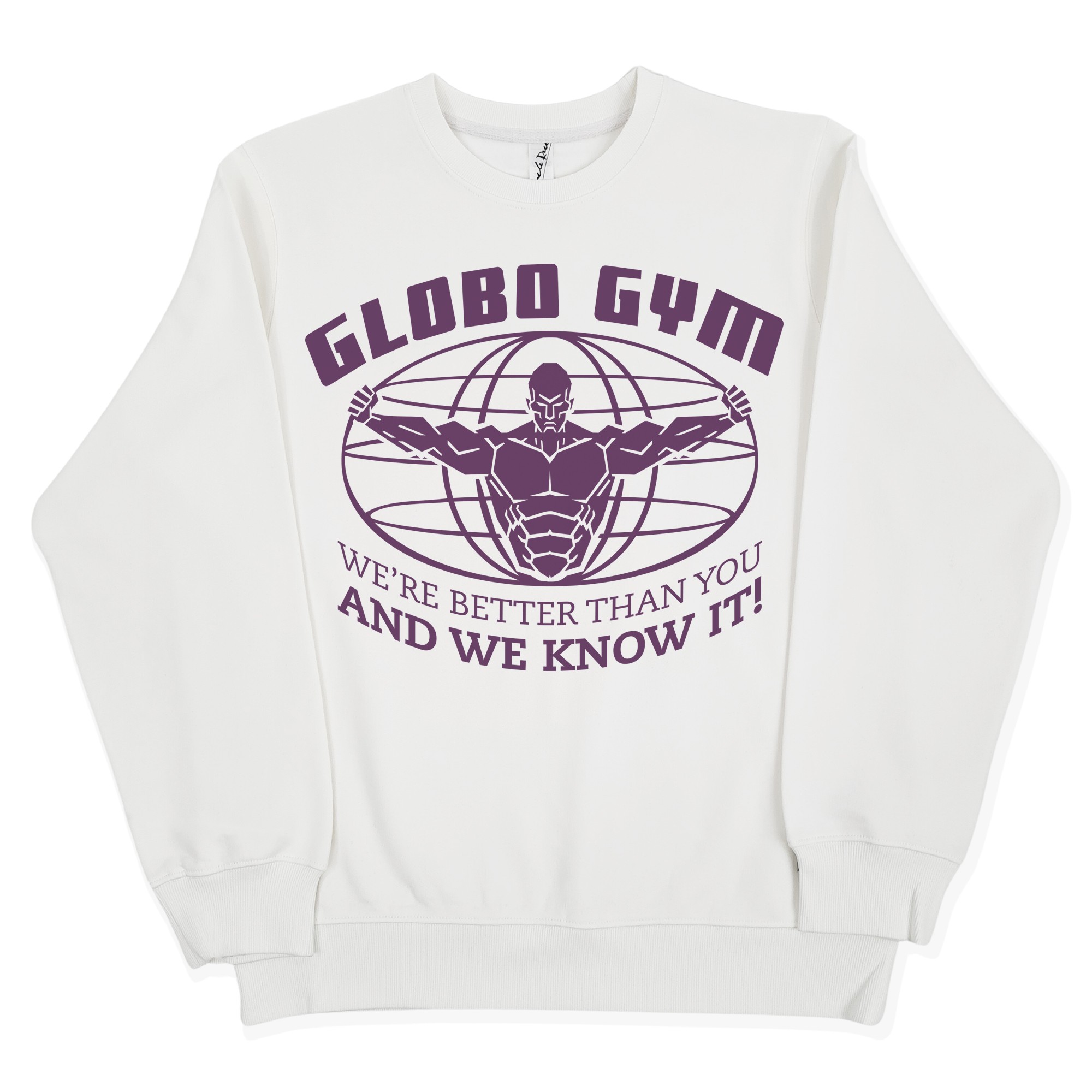 GLOBO GYM WHITE CREW