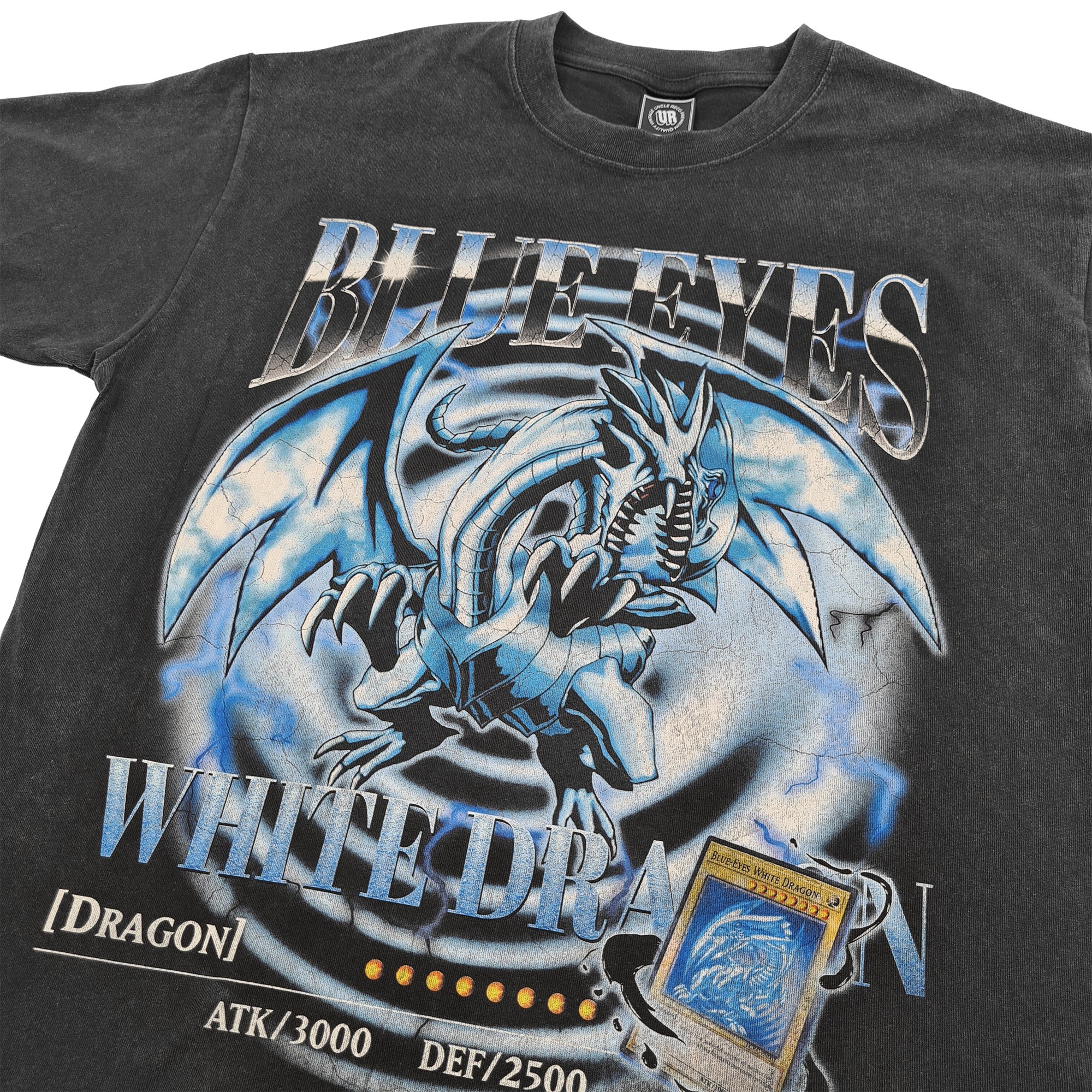 VINTAGE BLUE EYES WHITE DRAGON T-SHIRT