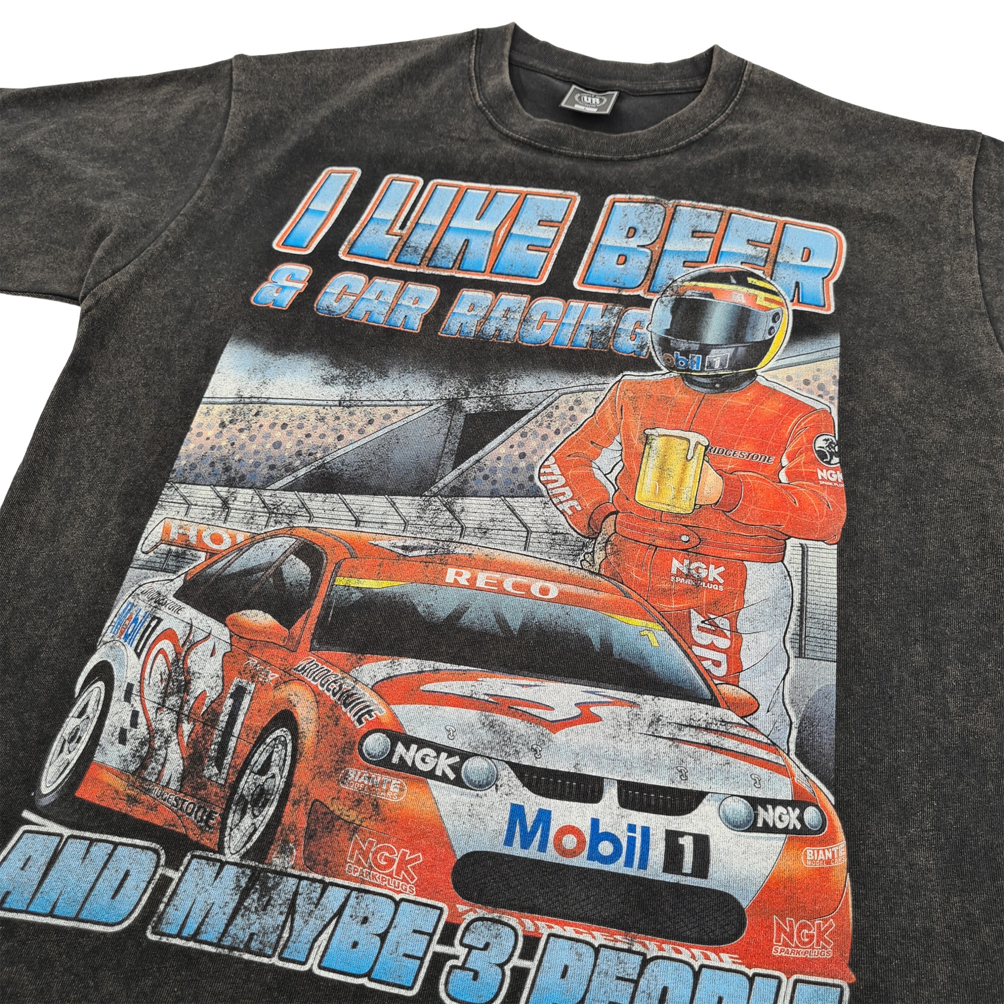 VINTAGE CAR RACING AND BEER T-SHIRT