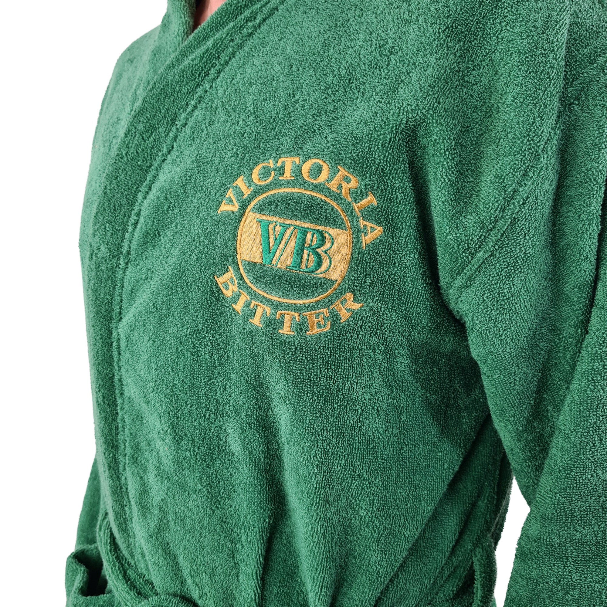 LUXE VB TERRY TOWELLING BATH ROBE