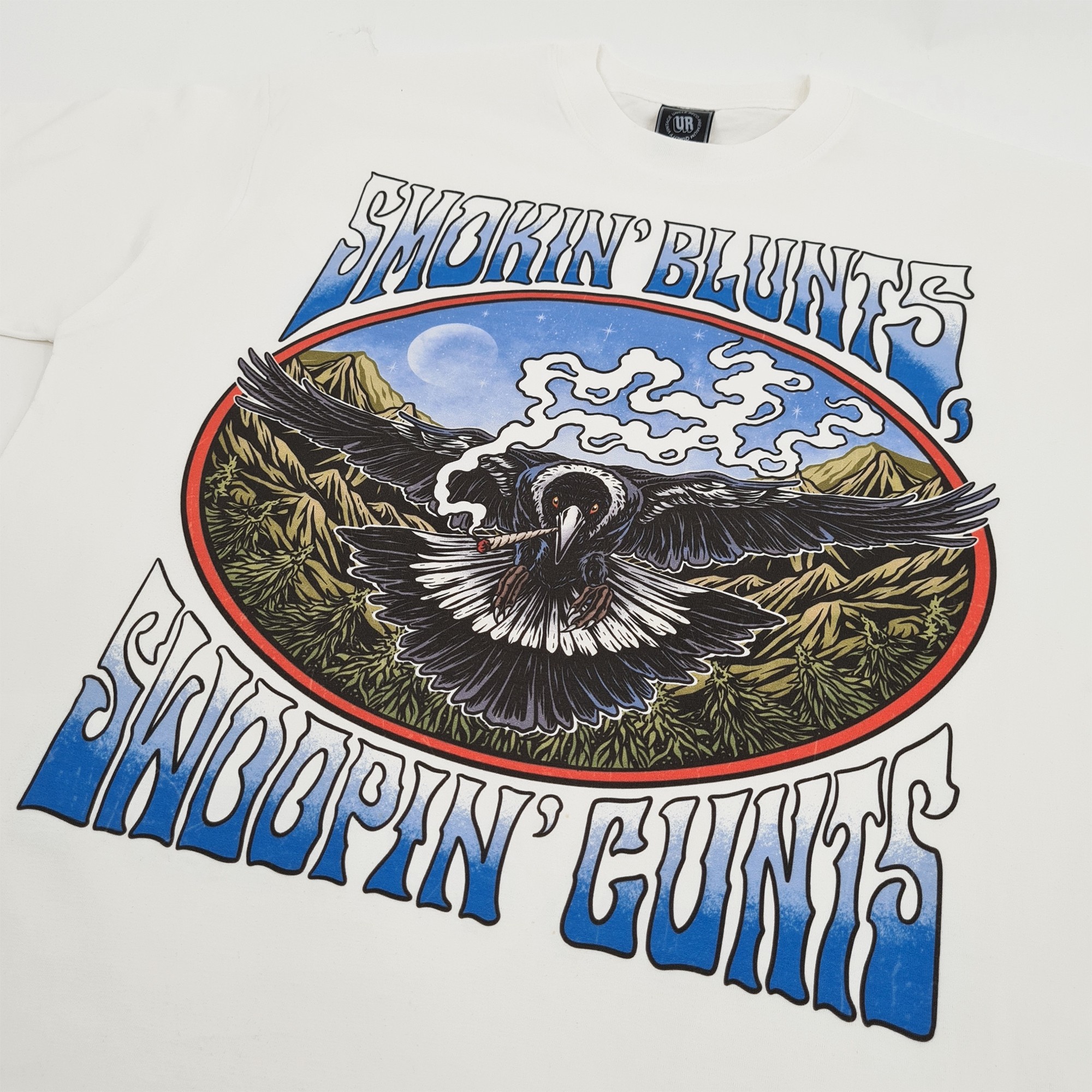 OFF WHITE SMOKIN' BLUNTS VINTAGE T-SHIRT