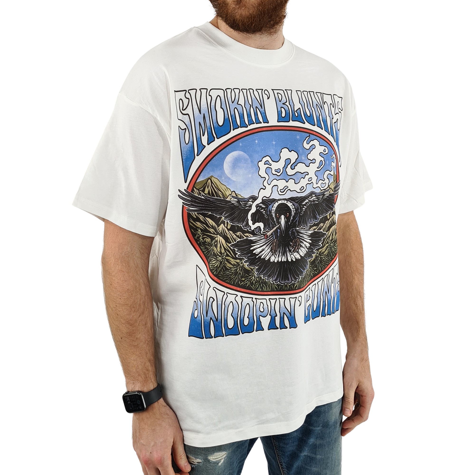 OFF WHITE SMOKIN' BLUNTS VINTAGE T-SHIRT