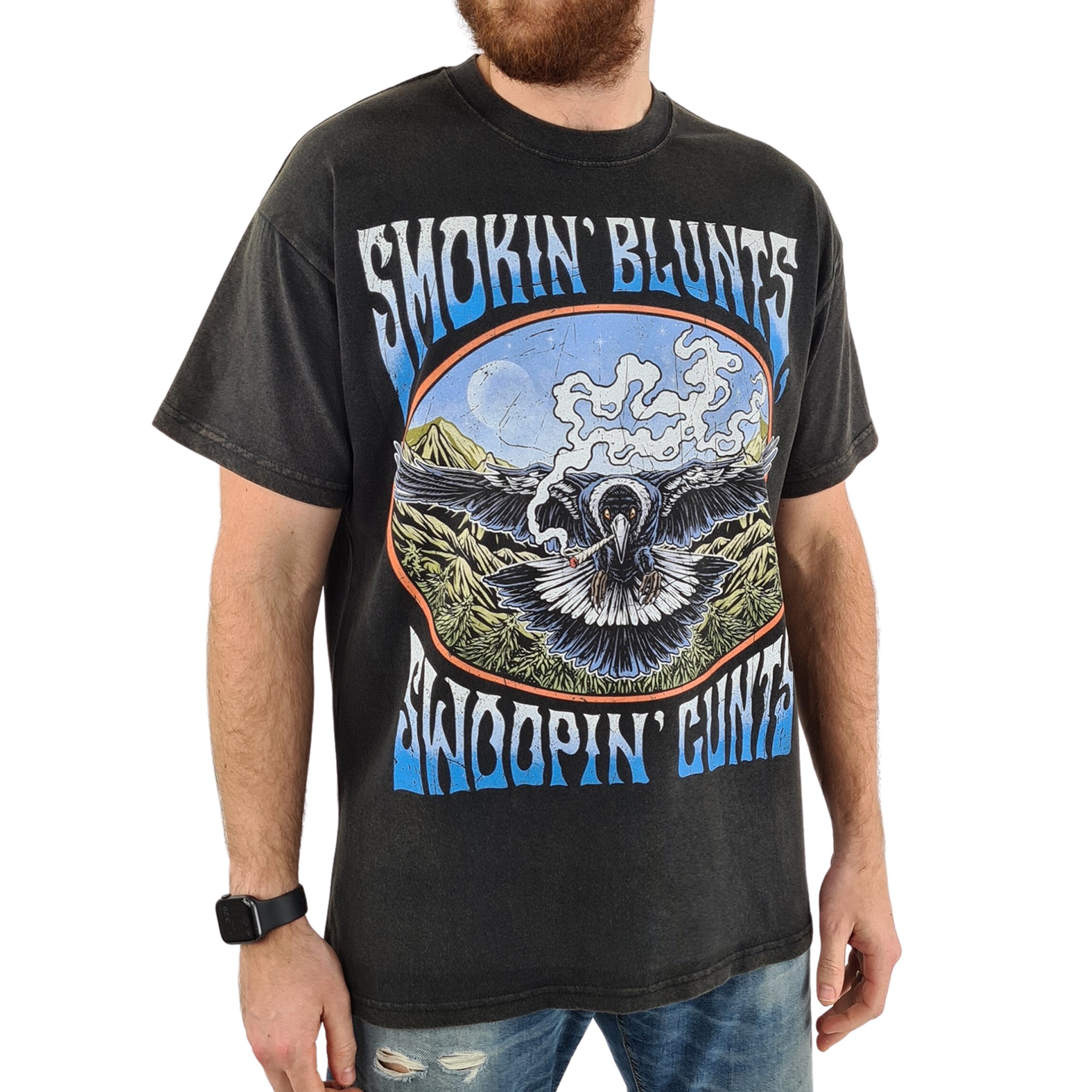 VINTAGE SMOKIN' BLUNTS T-SHIRT