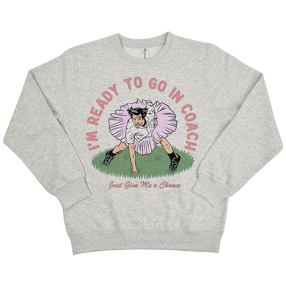 READY TO GO IN COACH WHITE MARLE CREW