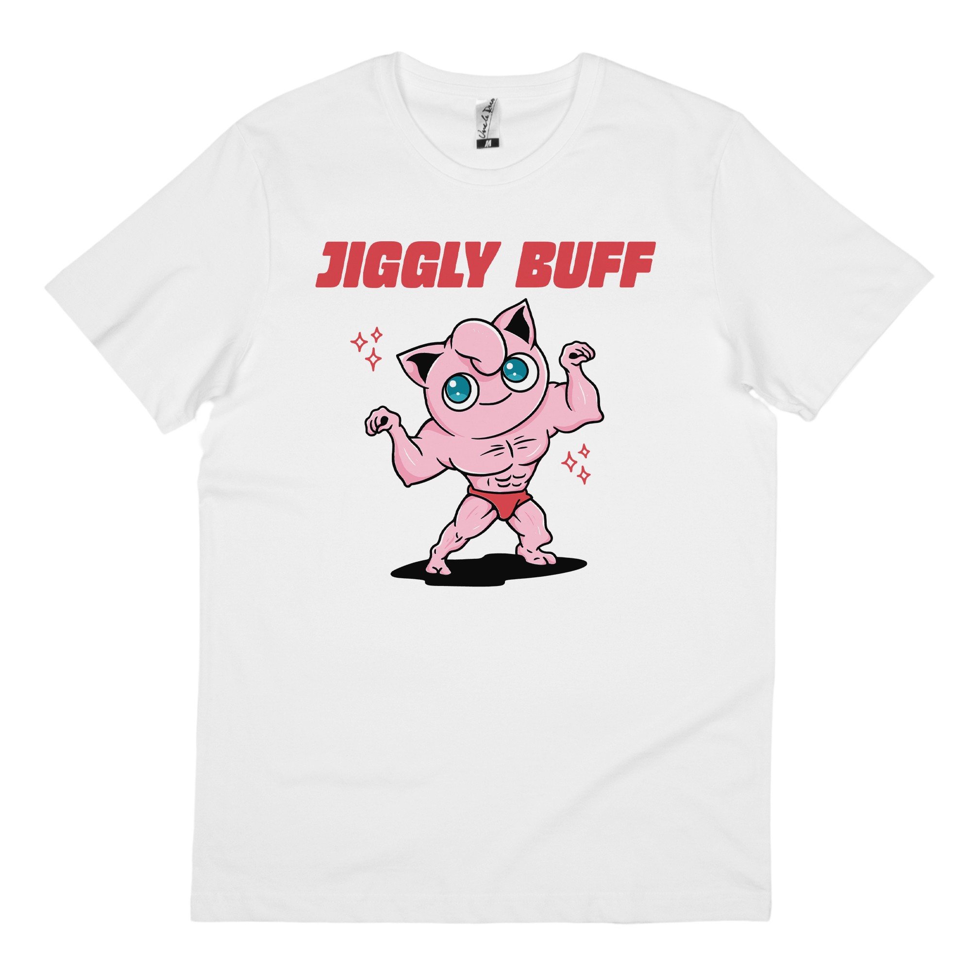 JIGGLY BUFF WHITE TEE