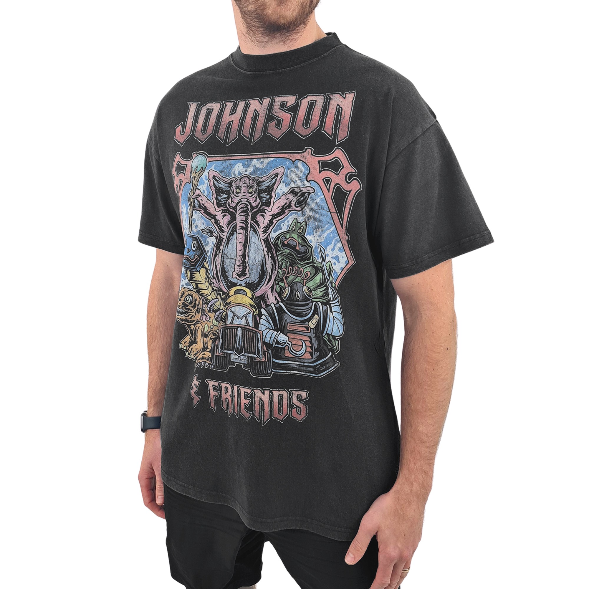 VINTAGE JOHNSON & FRIENDS T-SHIRT
