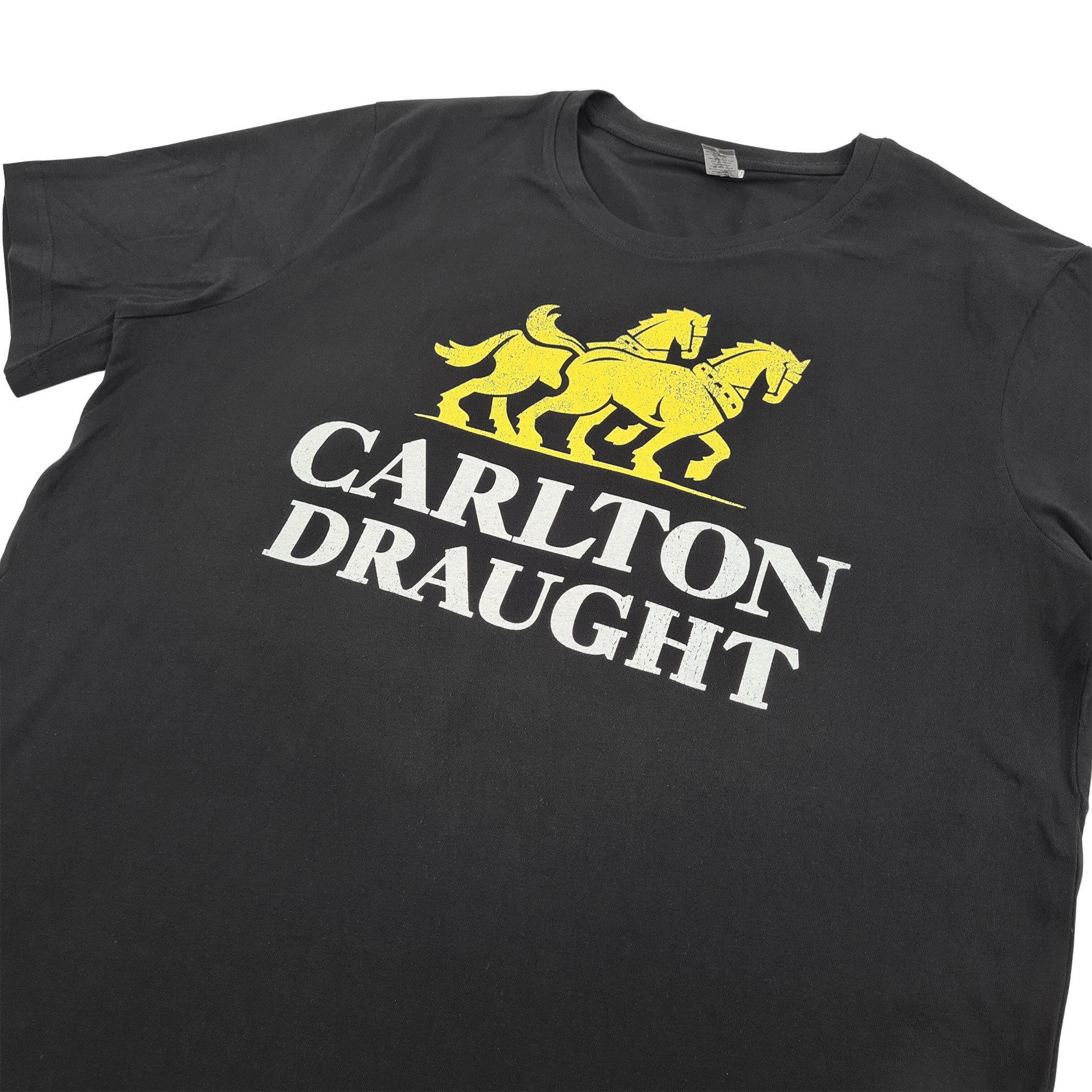 CARLTON DRAUGHT BLACK TEE