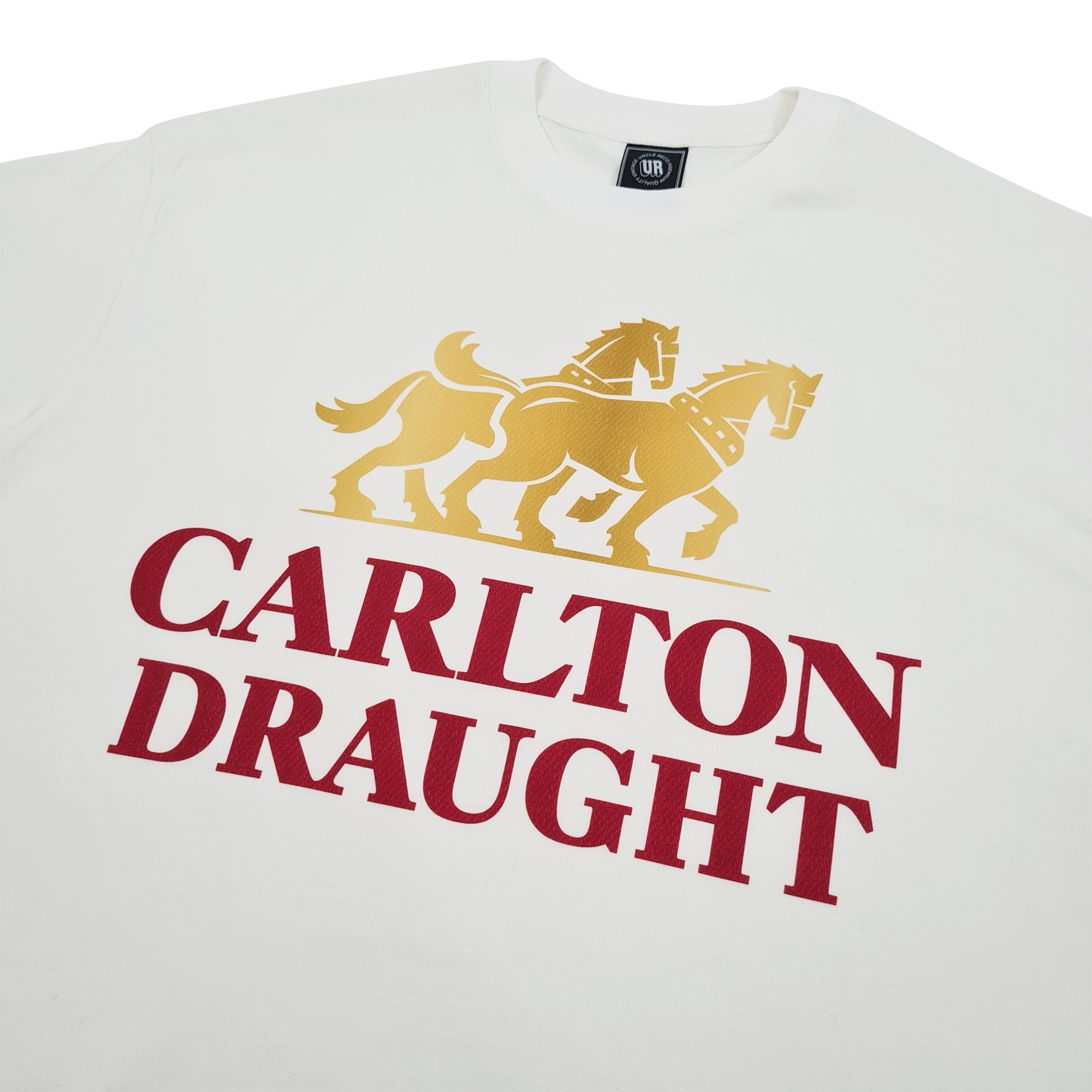 OFF WHITE CARLTON DRAUGHT VINTAGE T-SHIRT
