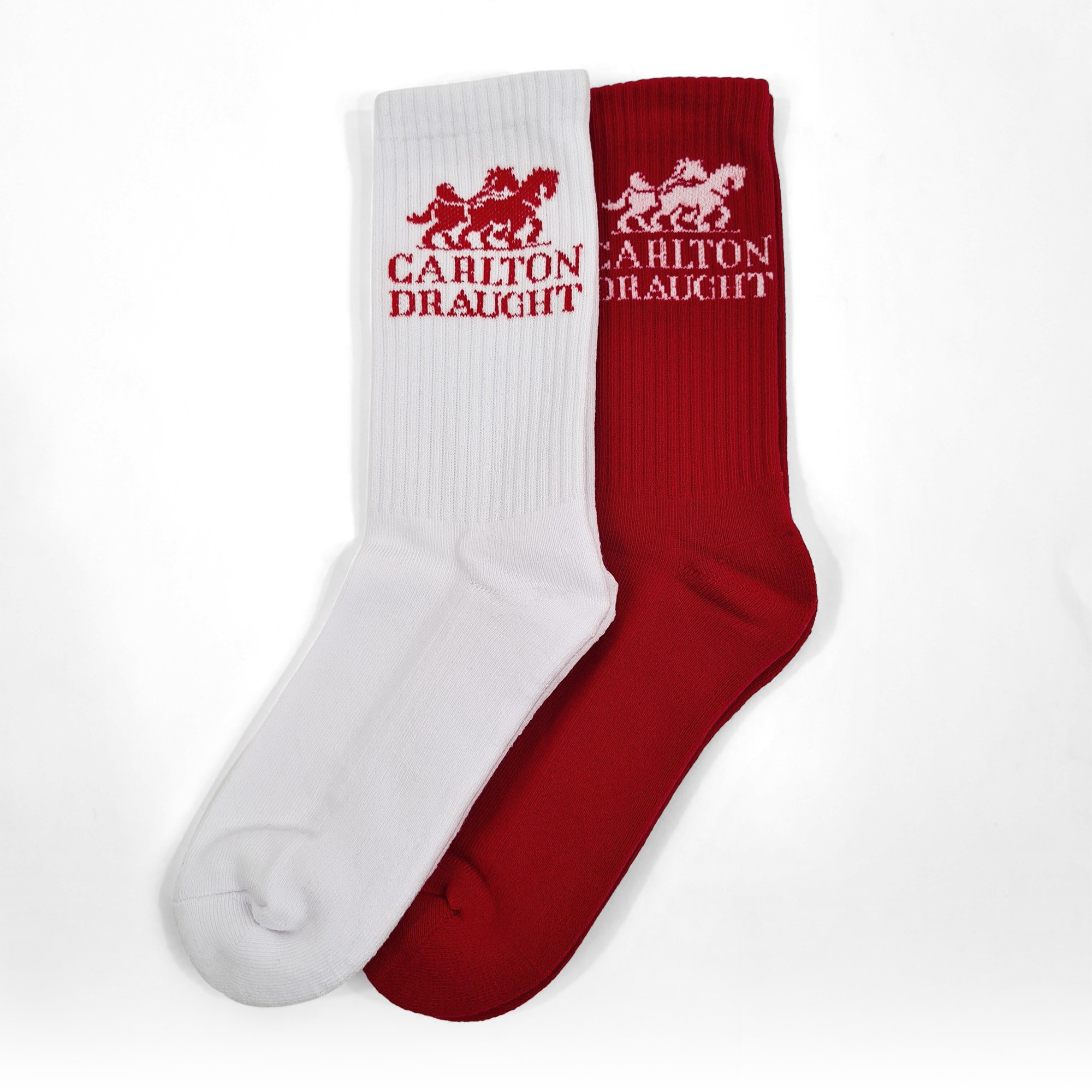 CARLTON DRAUGHT SOCKS 2-PACK
