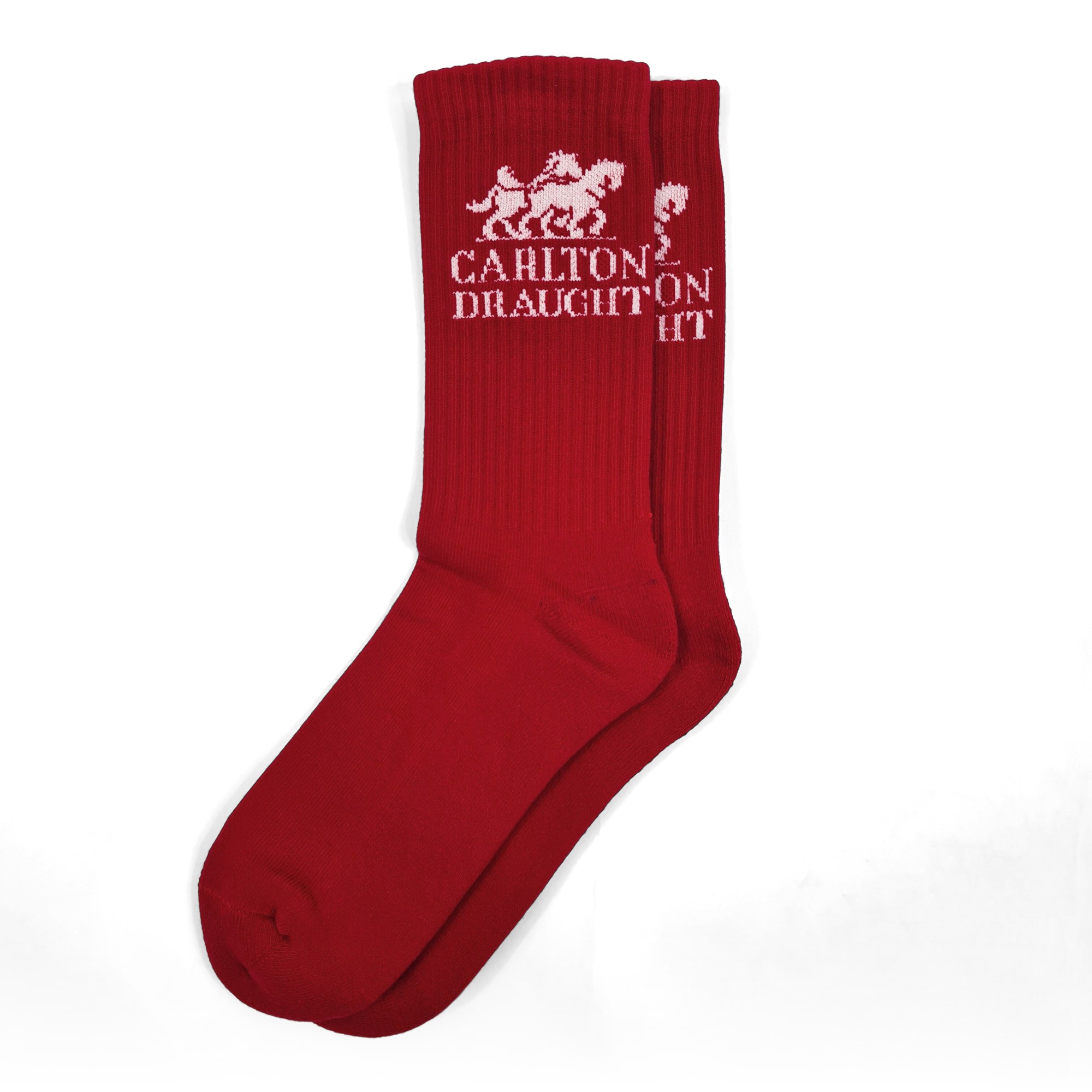CARLTON DRAUGHT SOCKS 2-PACK