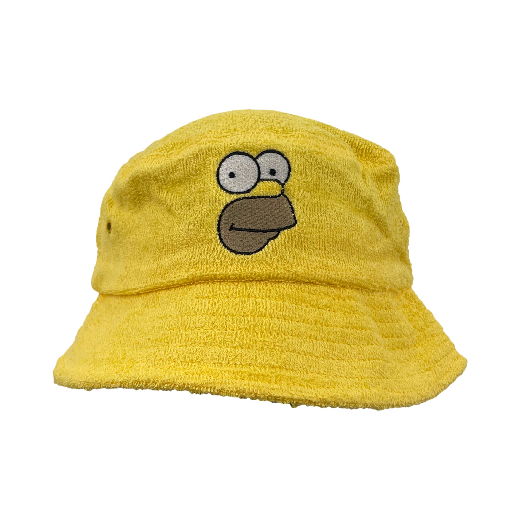 EL HOMO YELLOW TERRY TOWEL BUCKET HAT