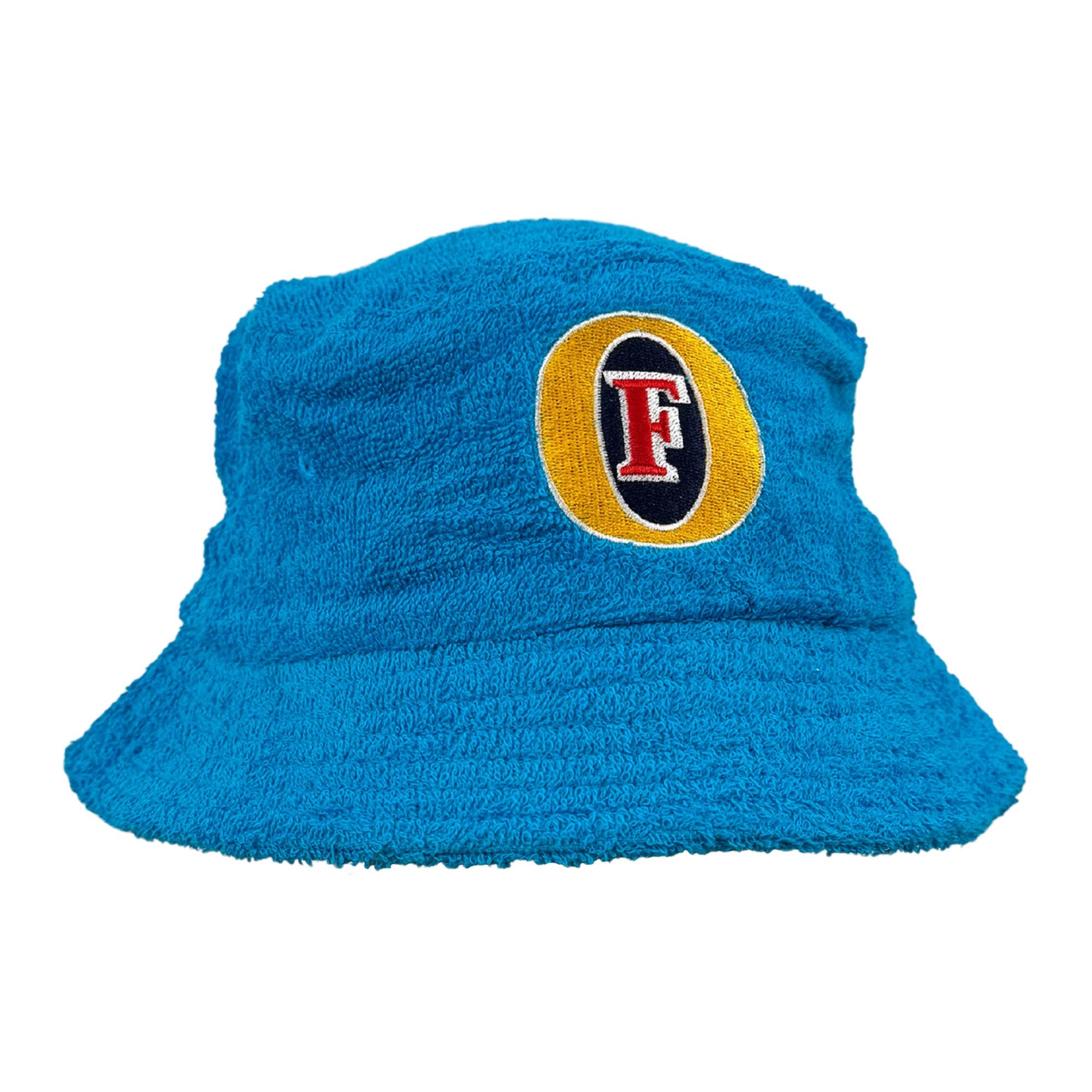 FOSTER'S BLUE TERRY TOWEL BUCKET HAT