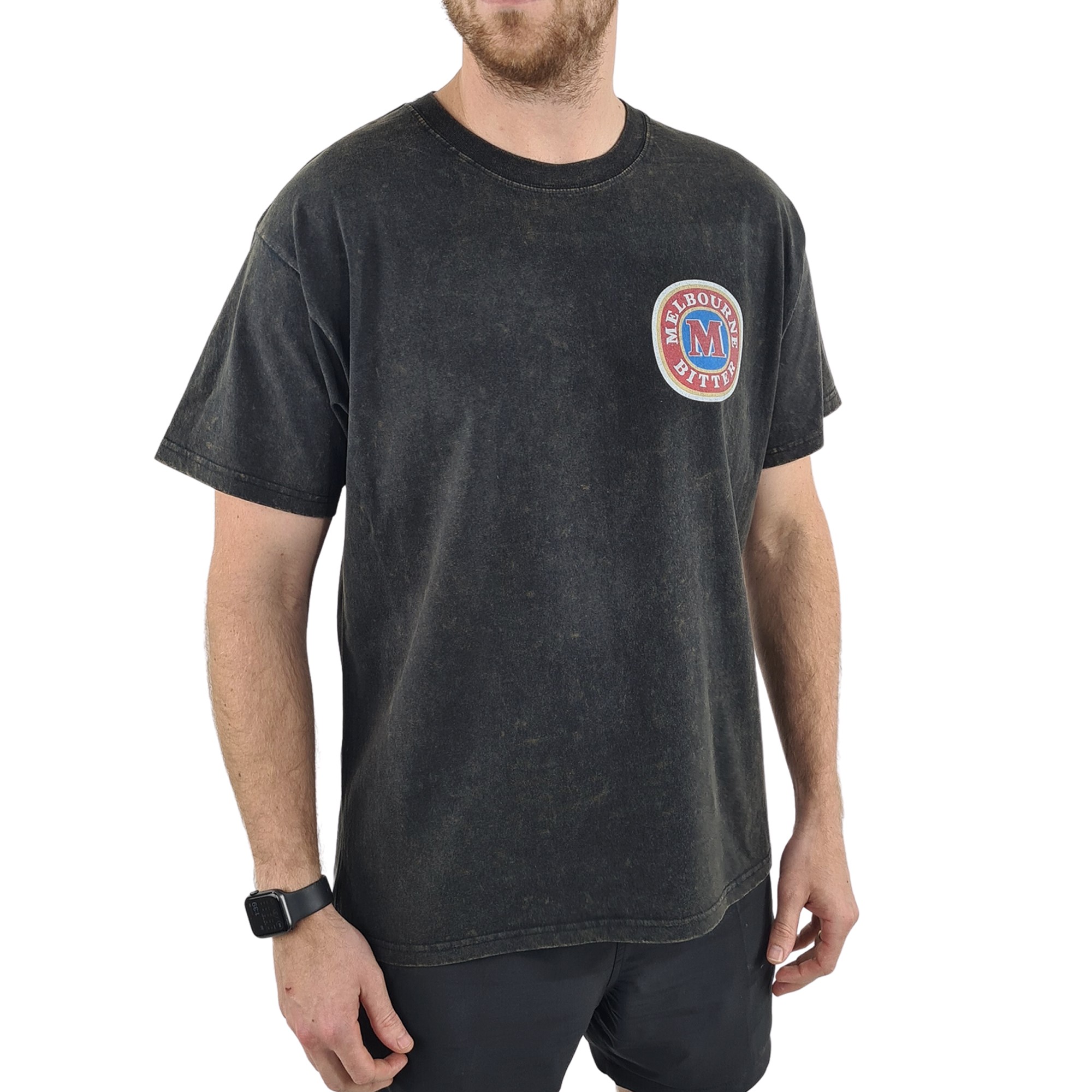 VINTAGE MELBOURNE BITTER FRONT AND BACK T-SHIRT